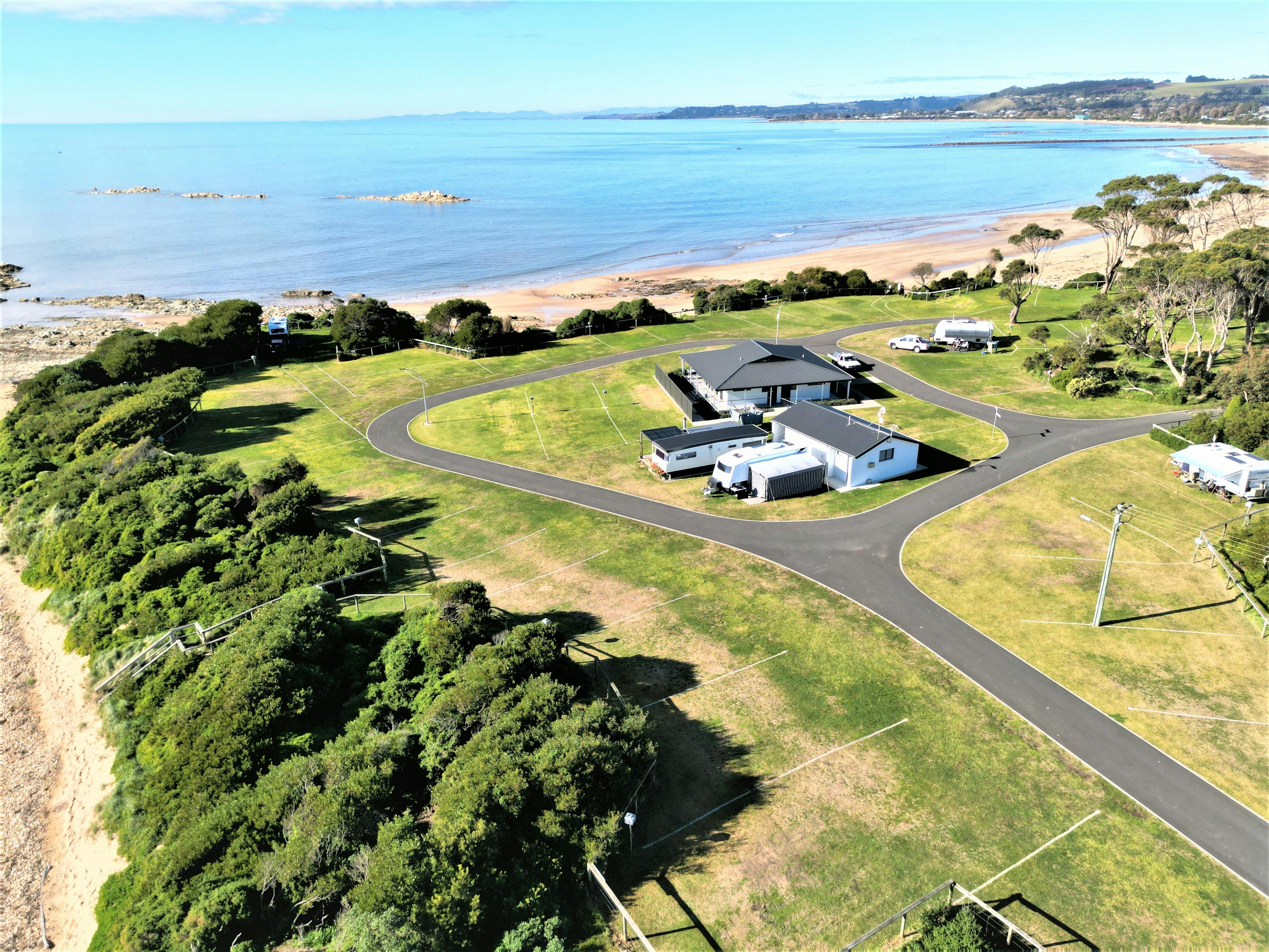 picnic point aerial view map