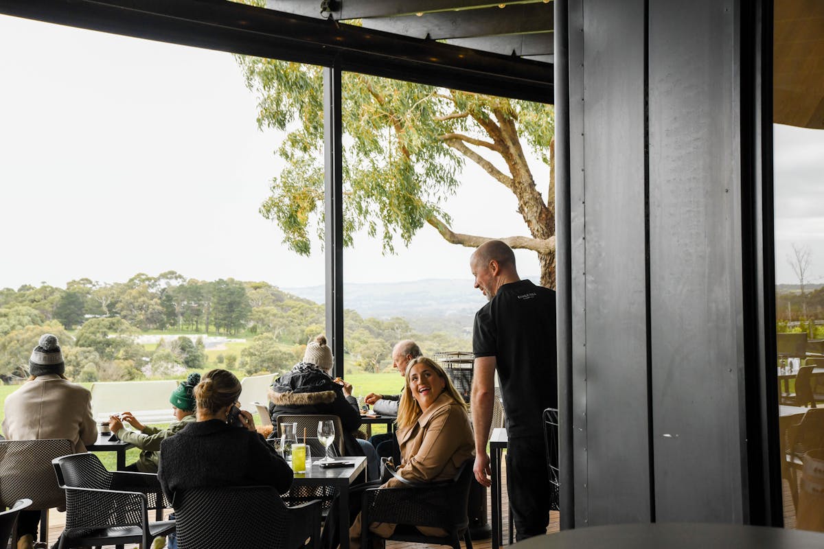 Chalk Hill Cellar Door - Deck