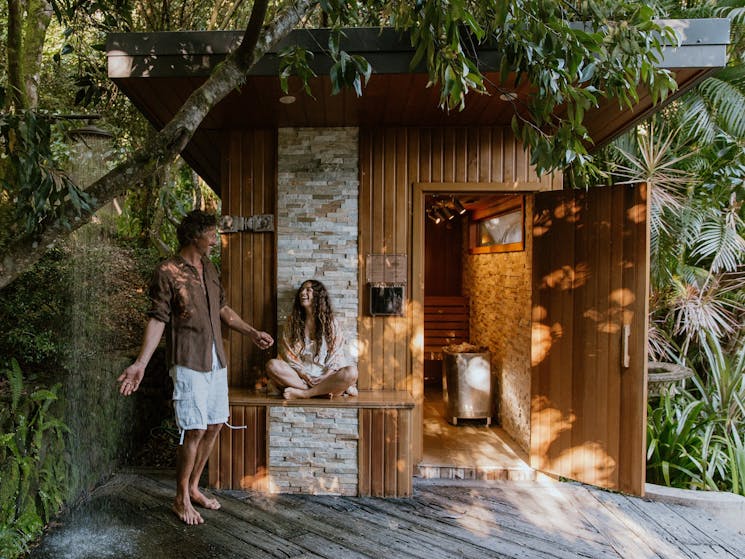 Gaia Retreat & Spa, detoxifying sauna & spa