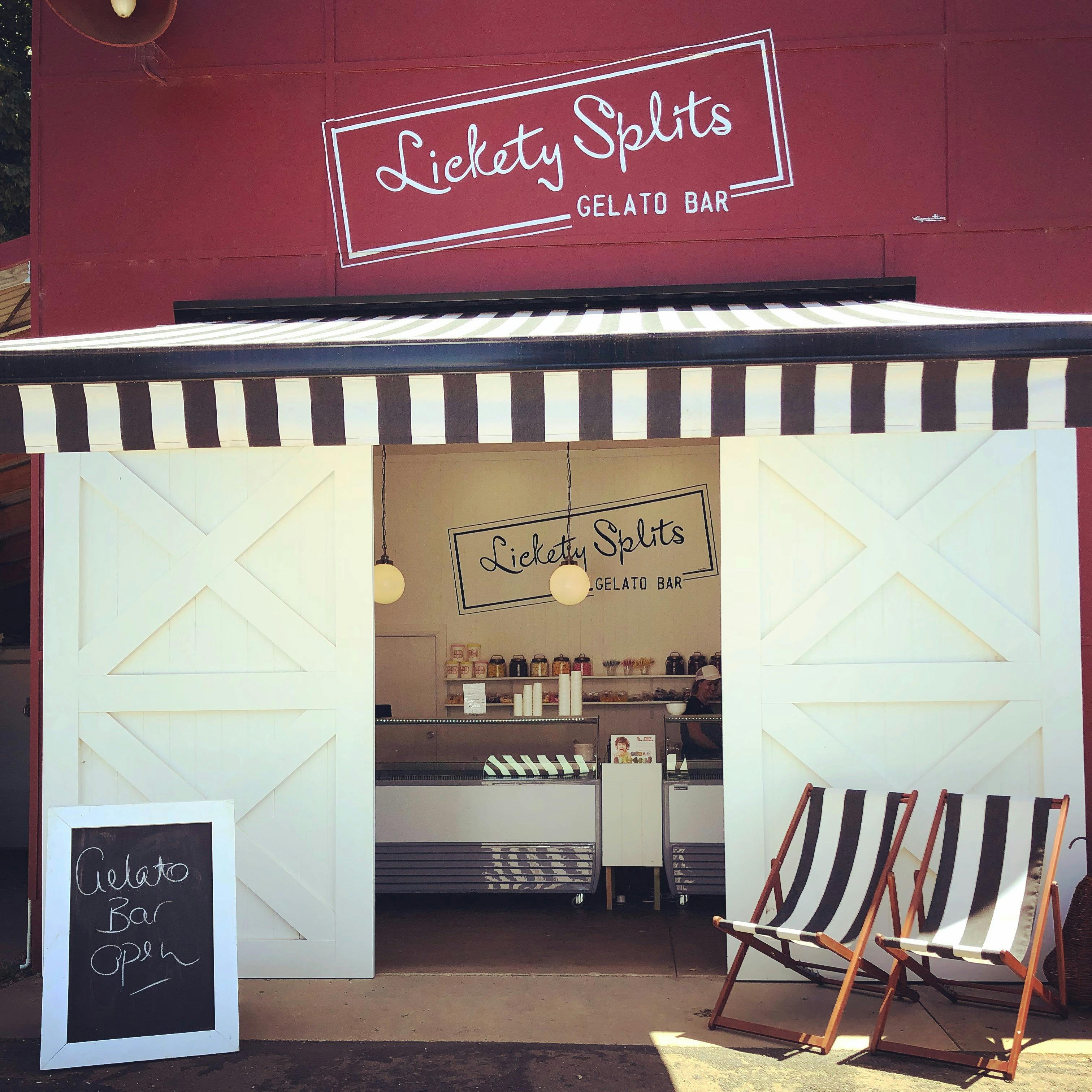 Lickety Splits Gelato Bar