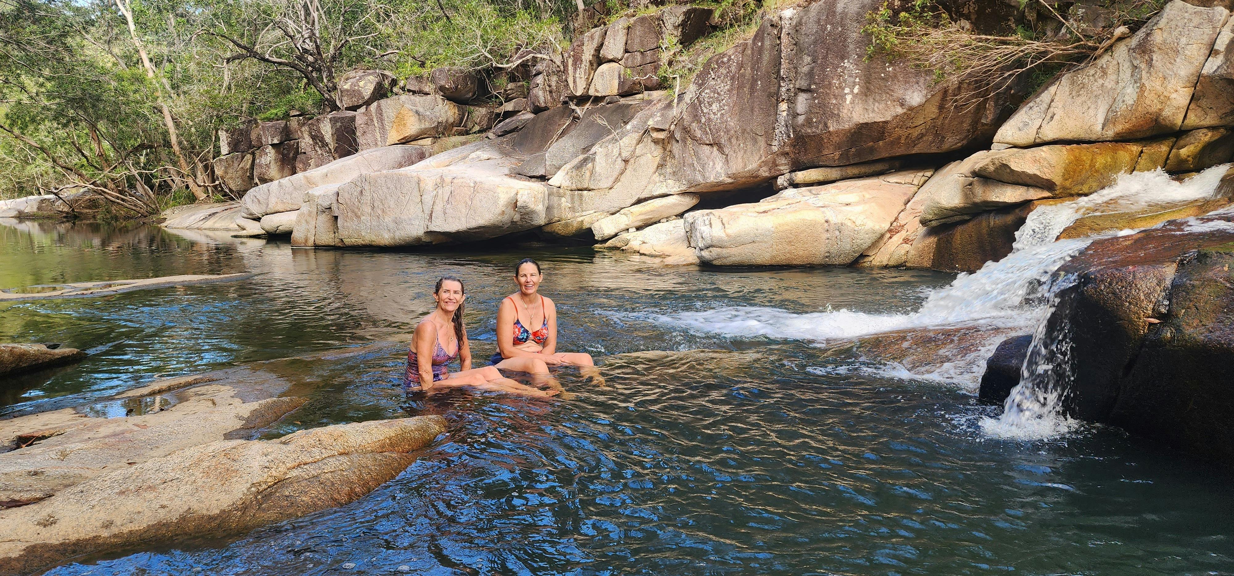 MTB swimming hole
