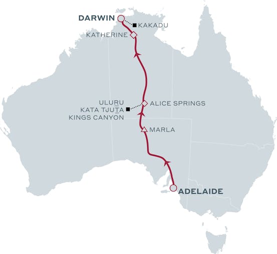 The Territory Complete - The Ghan Holiday Package