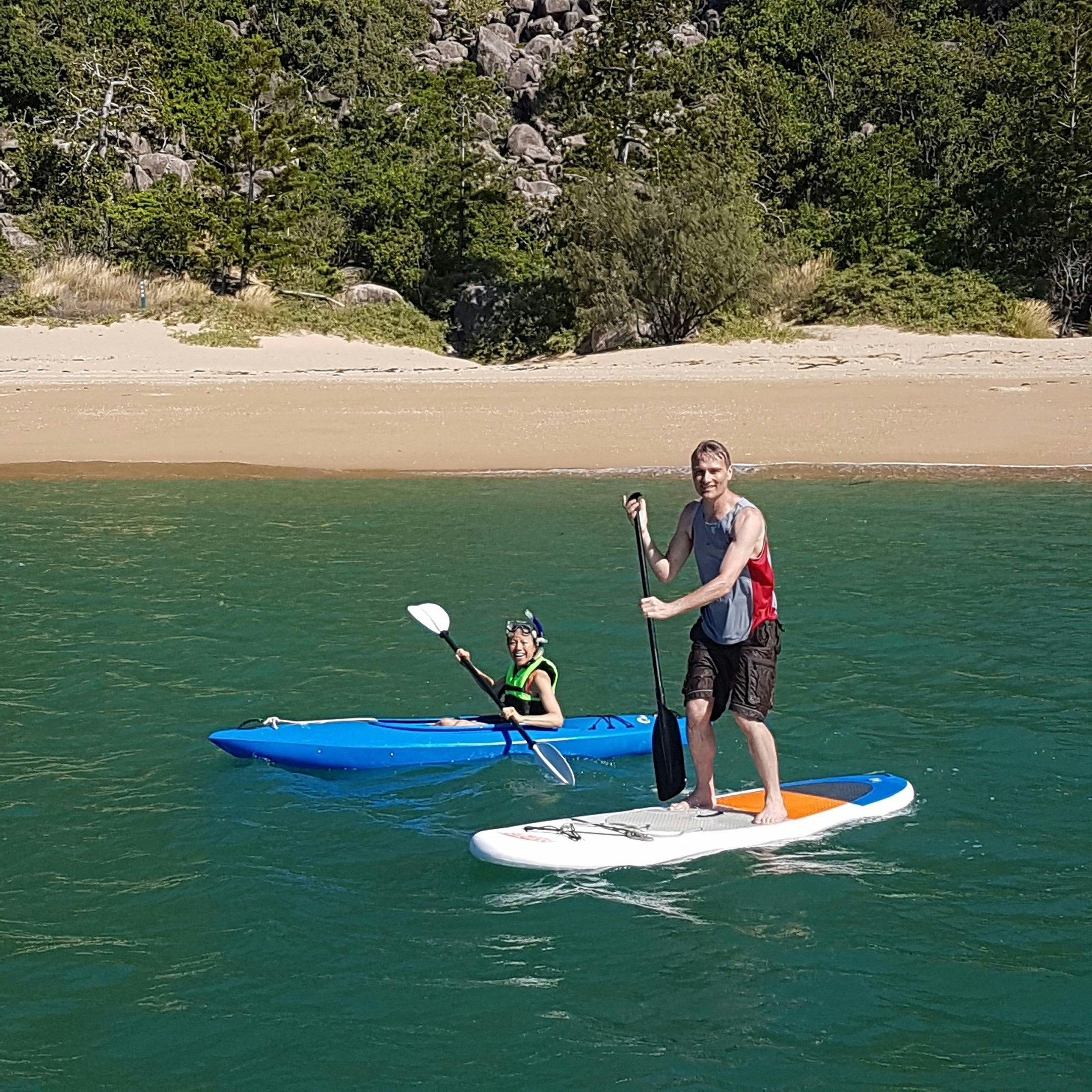 Explore one of the many beautiful bays.