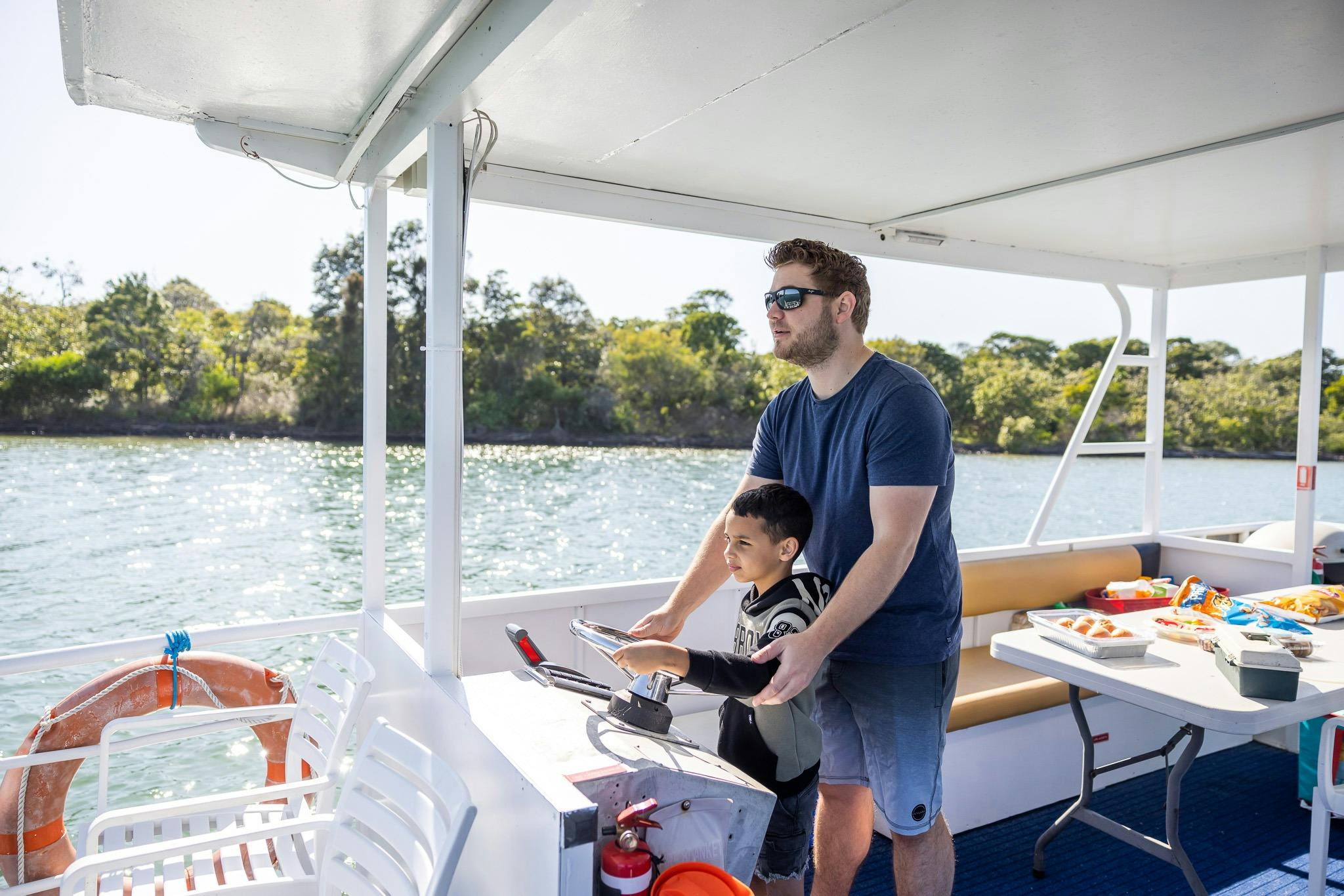 Pontoon Boat