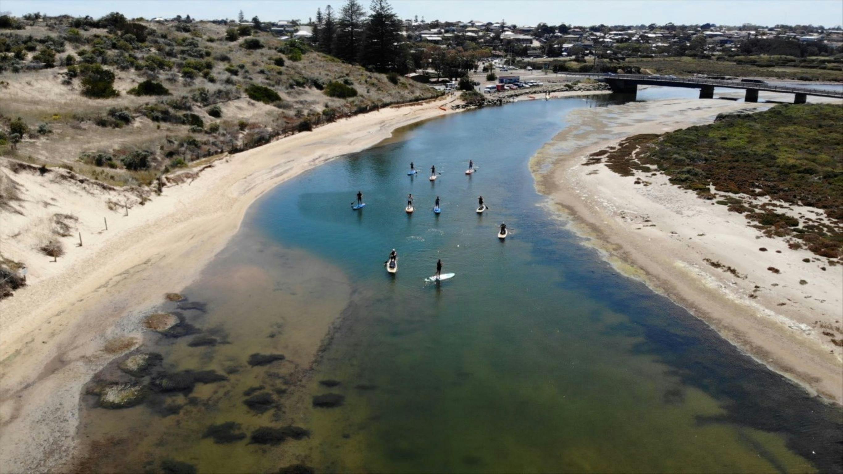SUPping on the Onkaparinga River
