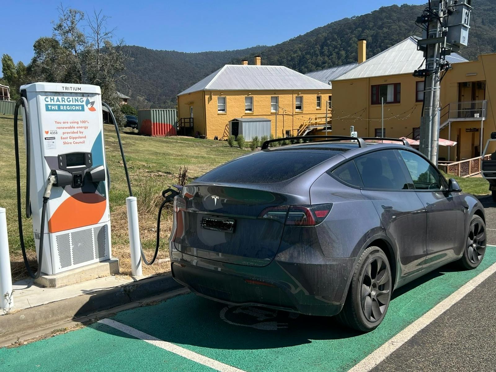 EV Charging Station located 100mts from the front door