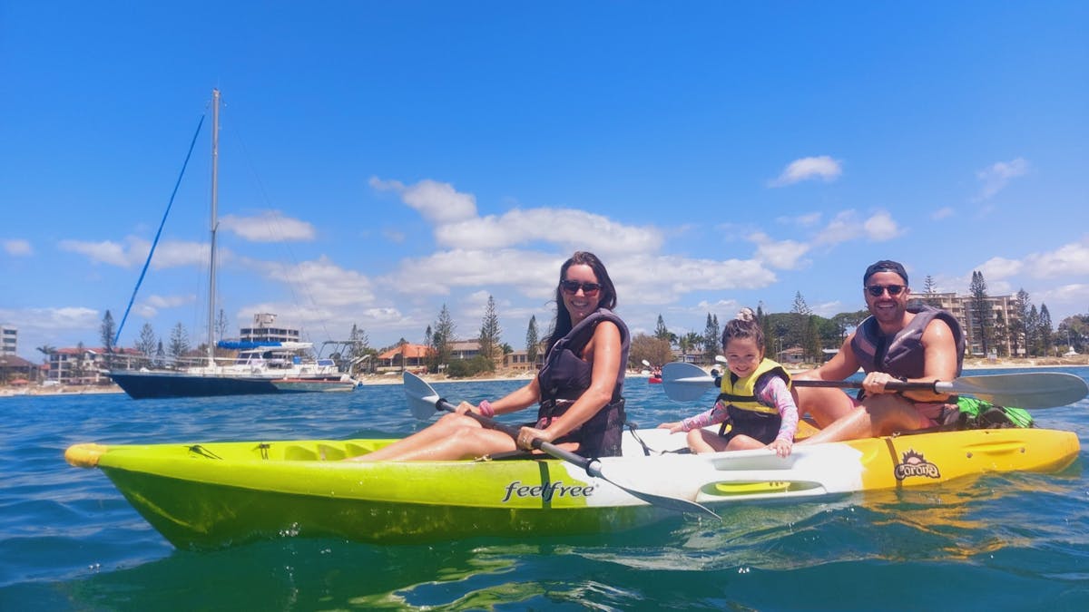 Family fun in nature’s playground: kayak, snorkel and explore with Seaway Kayaking Tours.