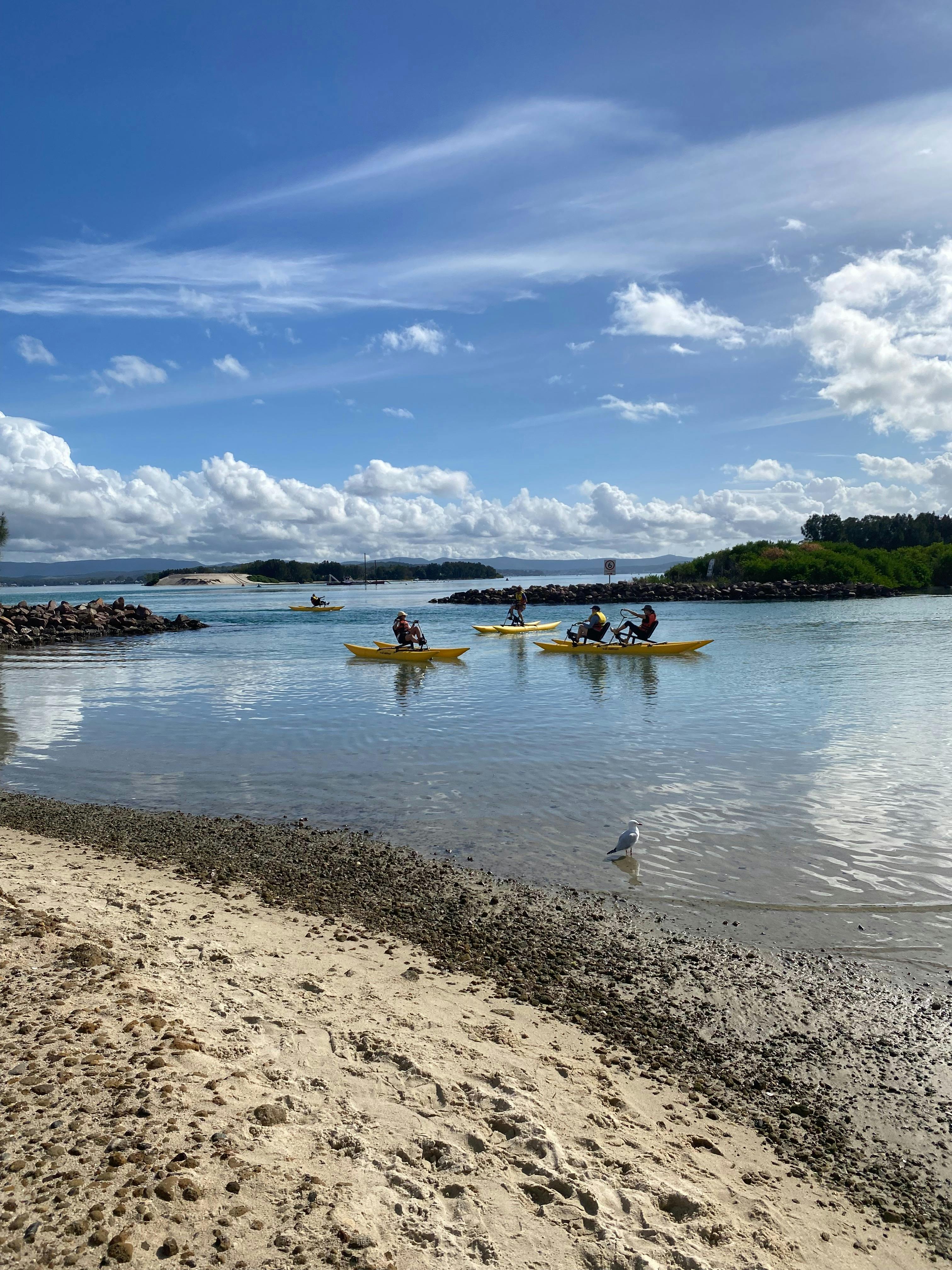 Sand Islands Water Bike Tour