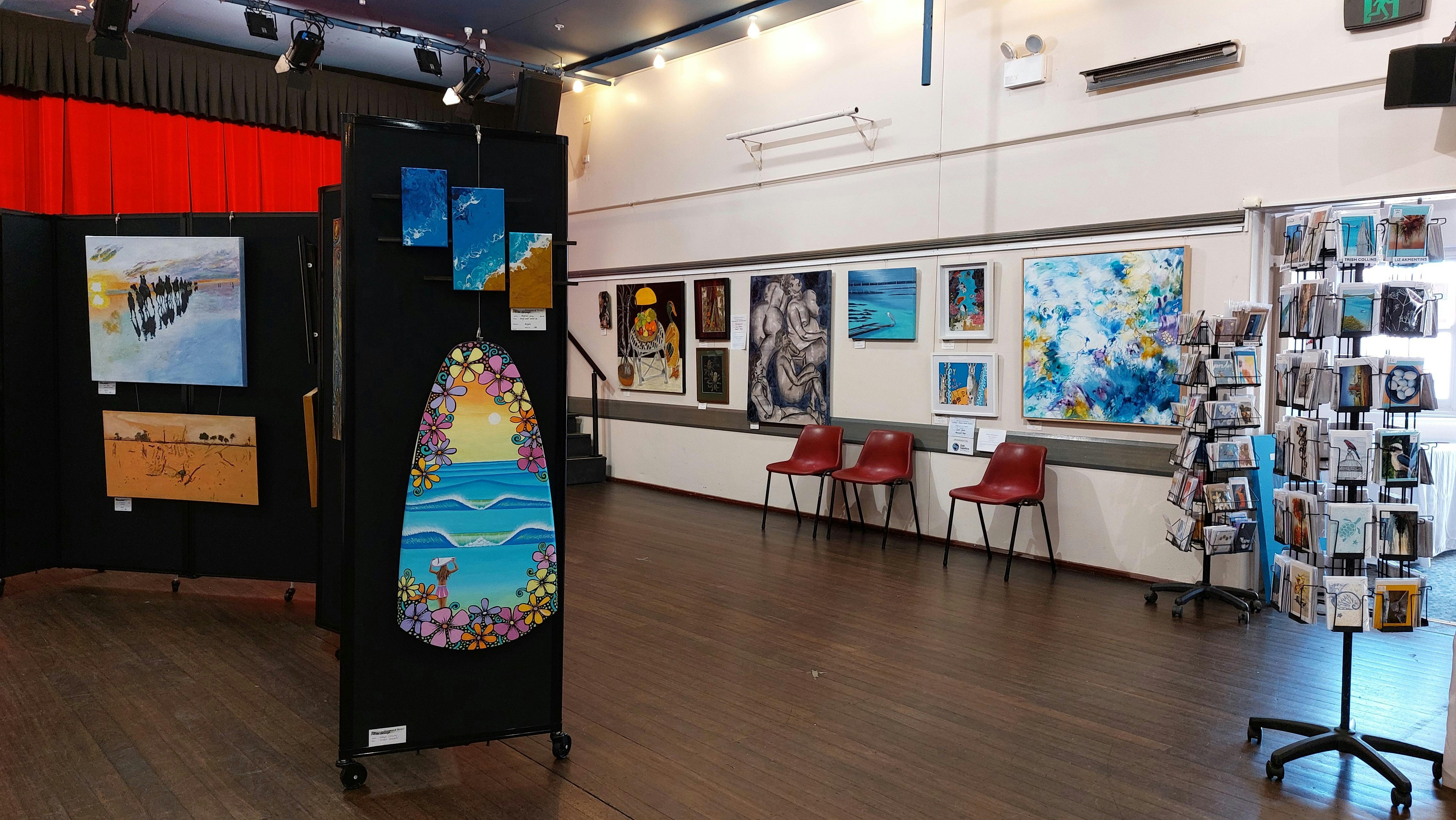Art Exhibition in the Hall