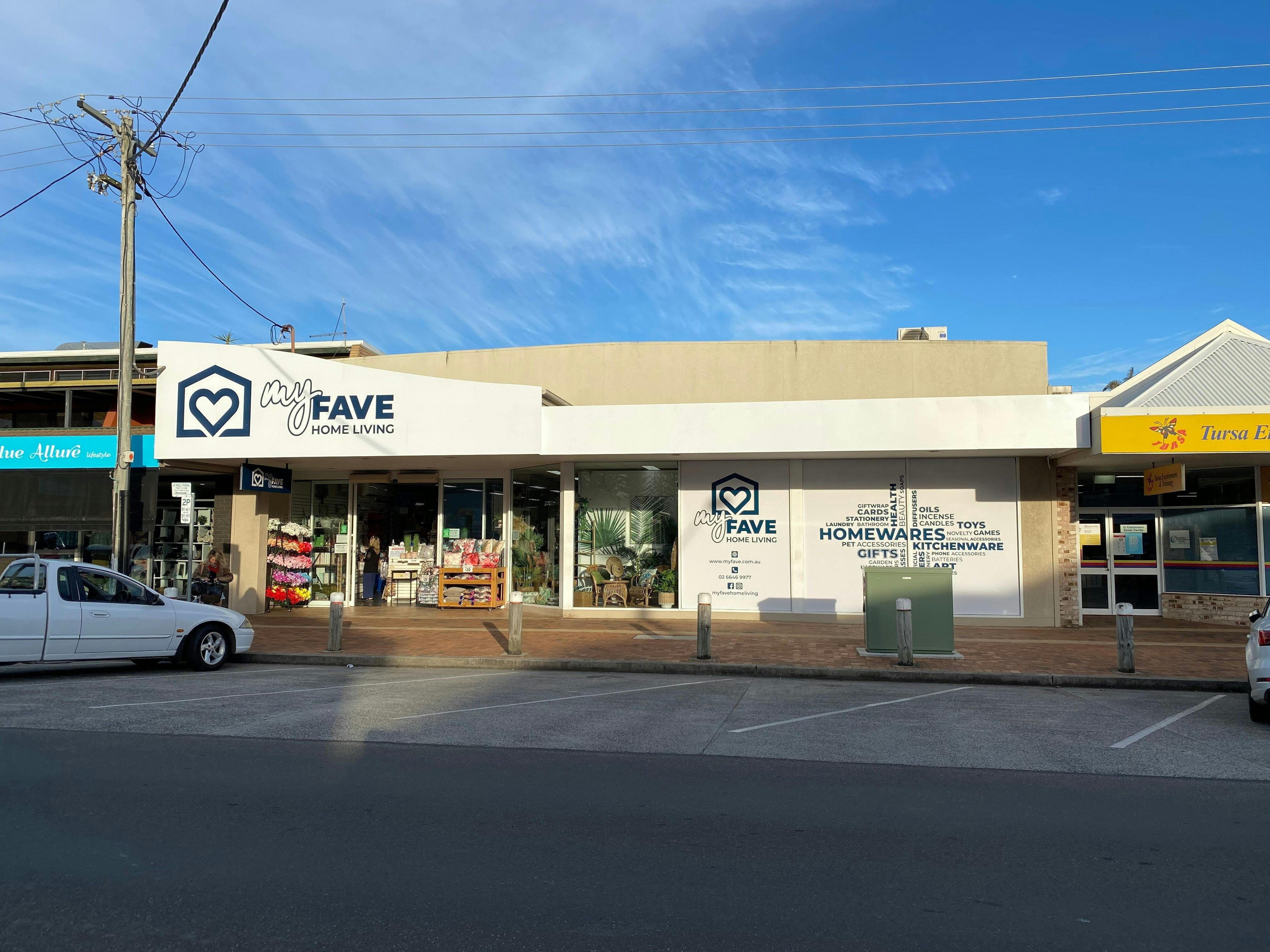 My Fave Home Living Yamba hero image