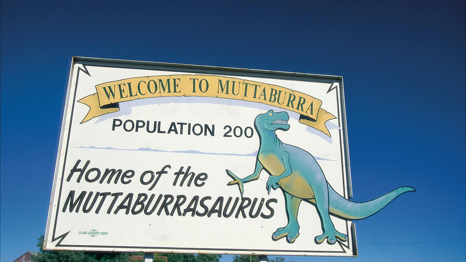 Muttaburra Sign