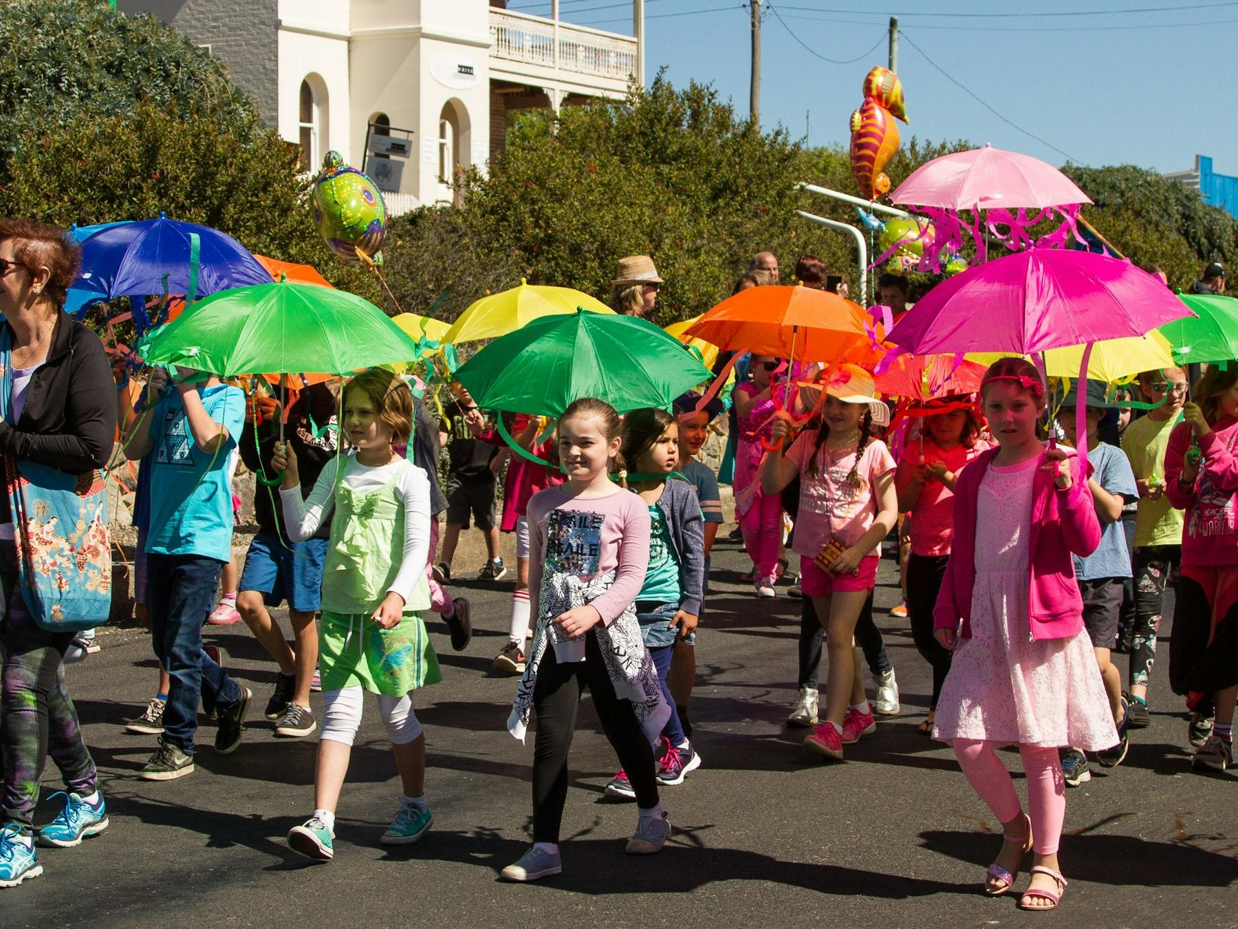 Primary School in parade 2017
