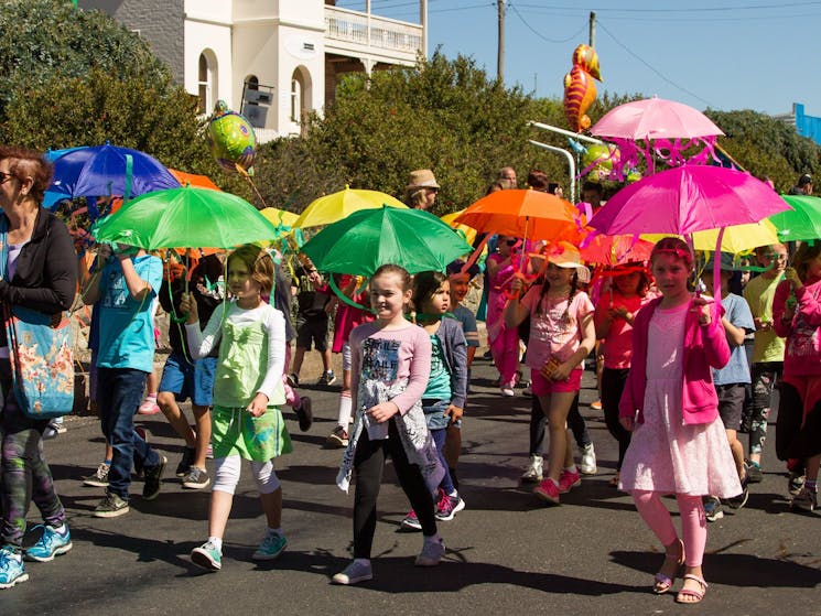 Primary School in parade 2017