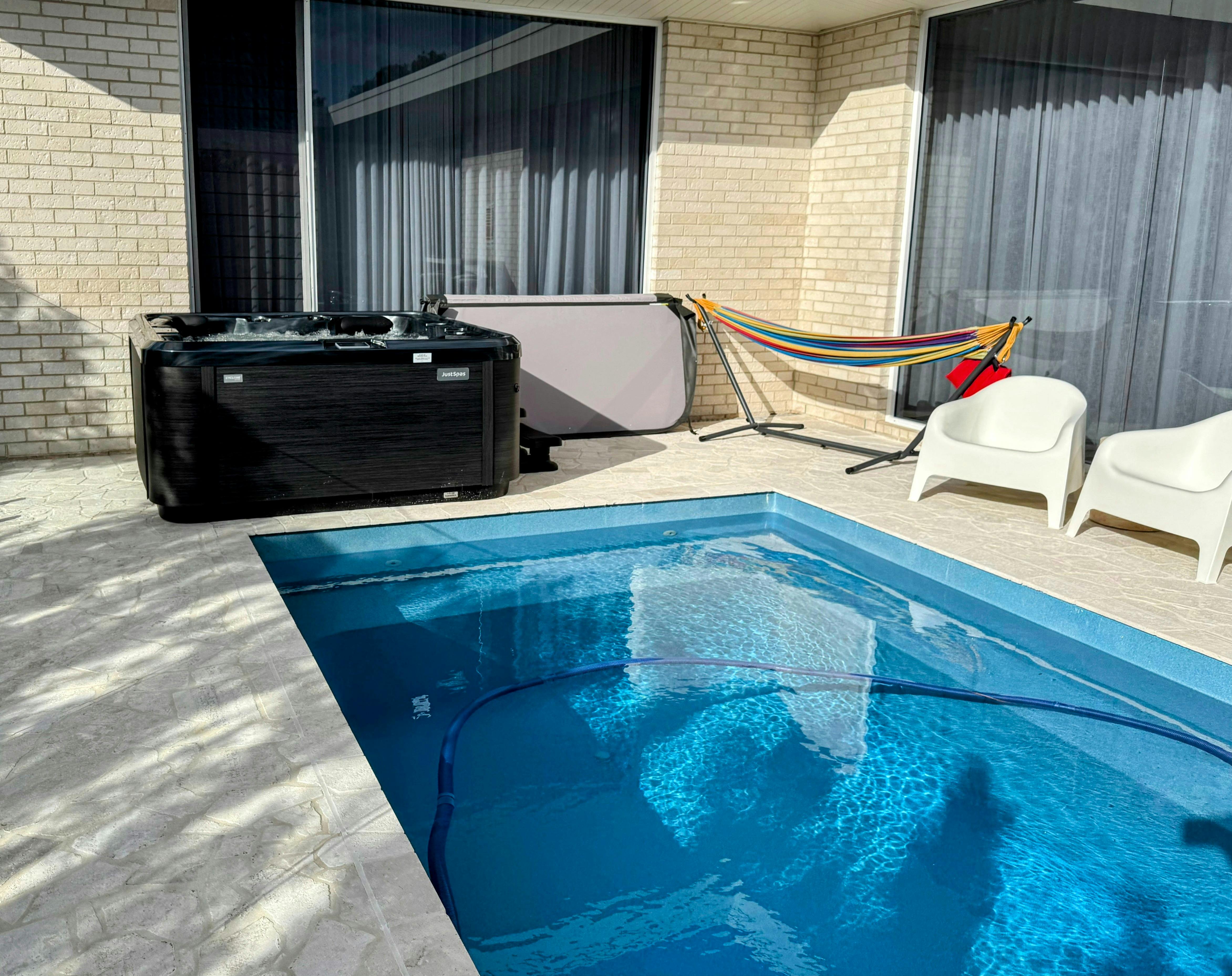 Heated Pool and Hot Spa