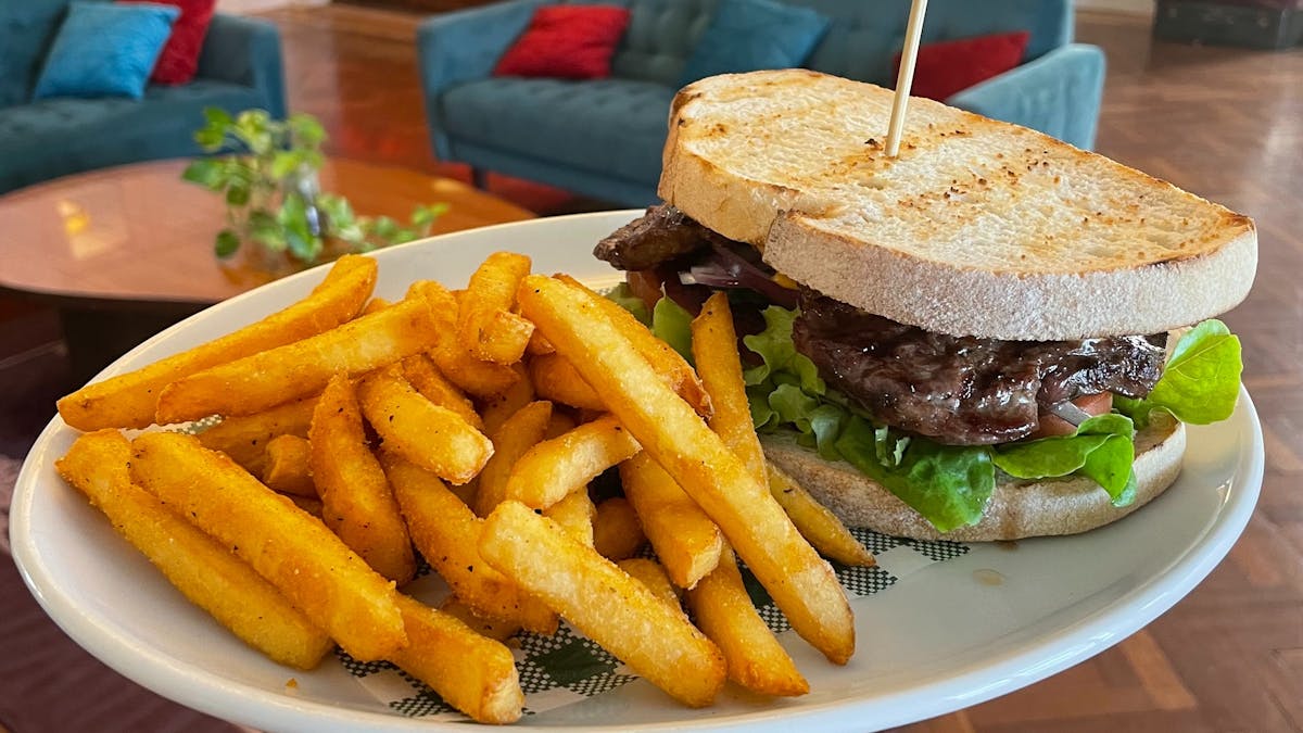 North Gregory Hotel Steak Sandwich