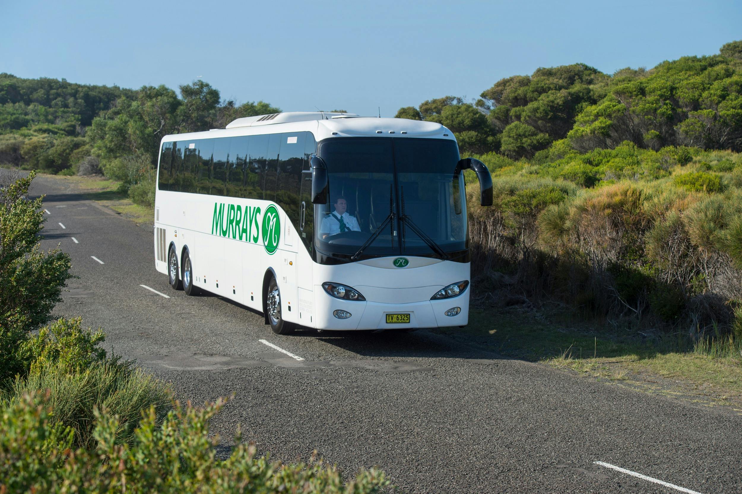 A Murrays Coach on the road