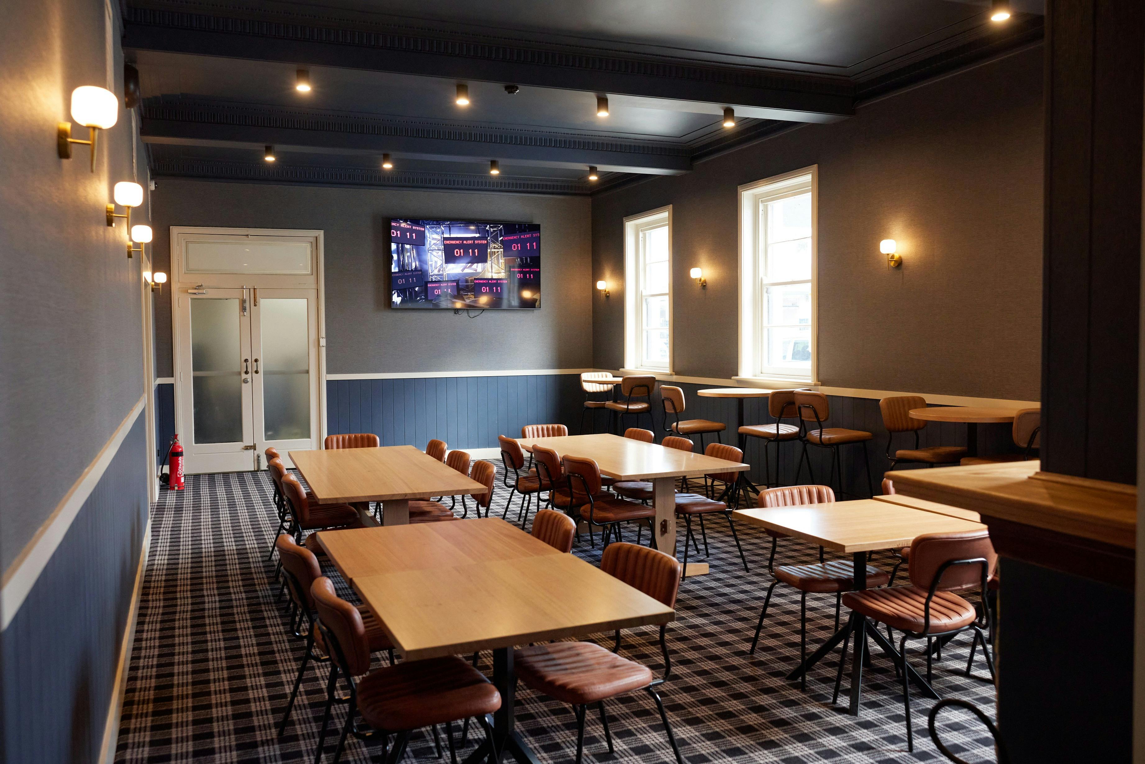 The Blue Room - function space at the Hastings Hotel