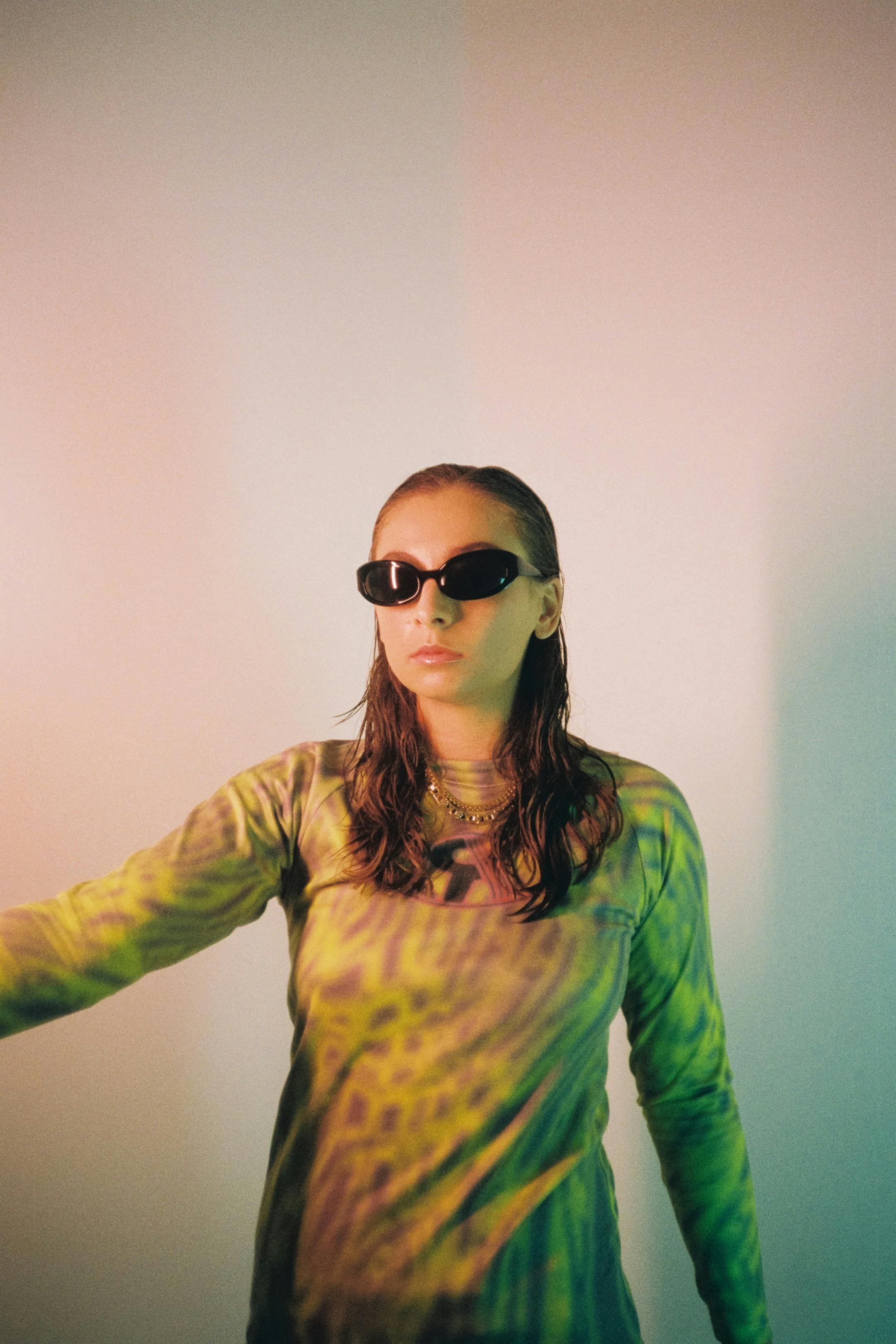 A face shot of headliner DJ Bella Claxton