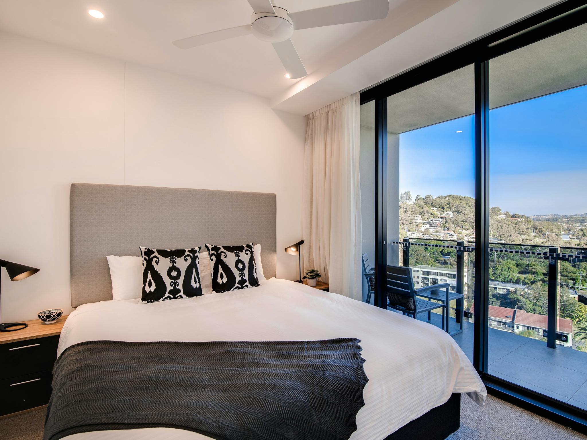 Master Bedroom with king size bed Master Bedroom with king size bed