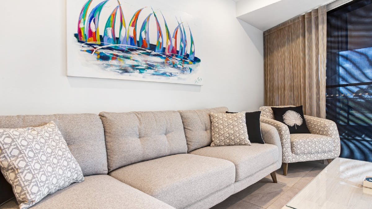 Lounge area