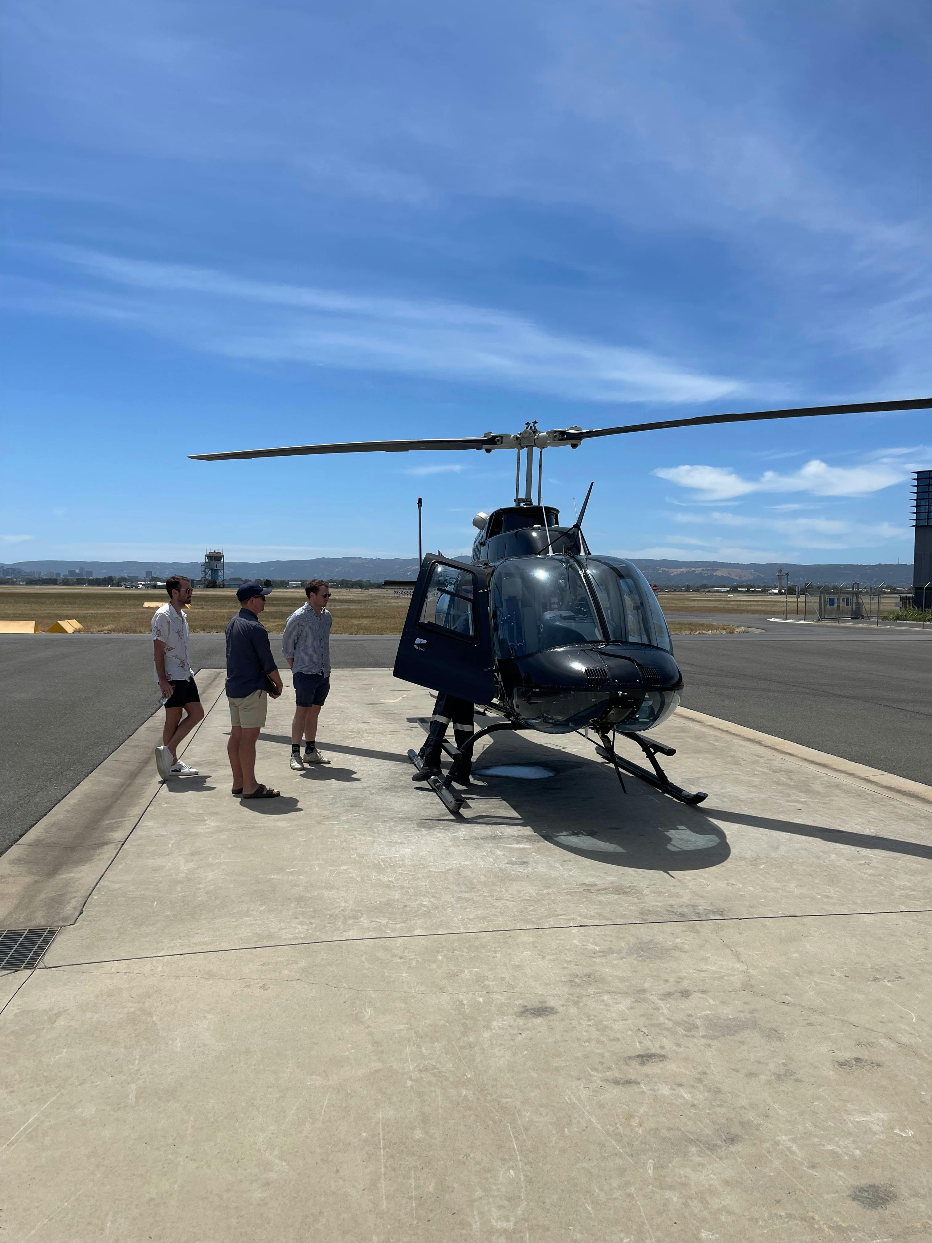 Ready for lunch - HELI LUNCH