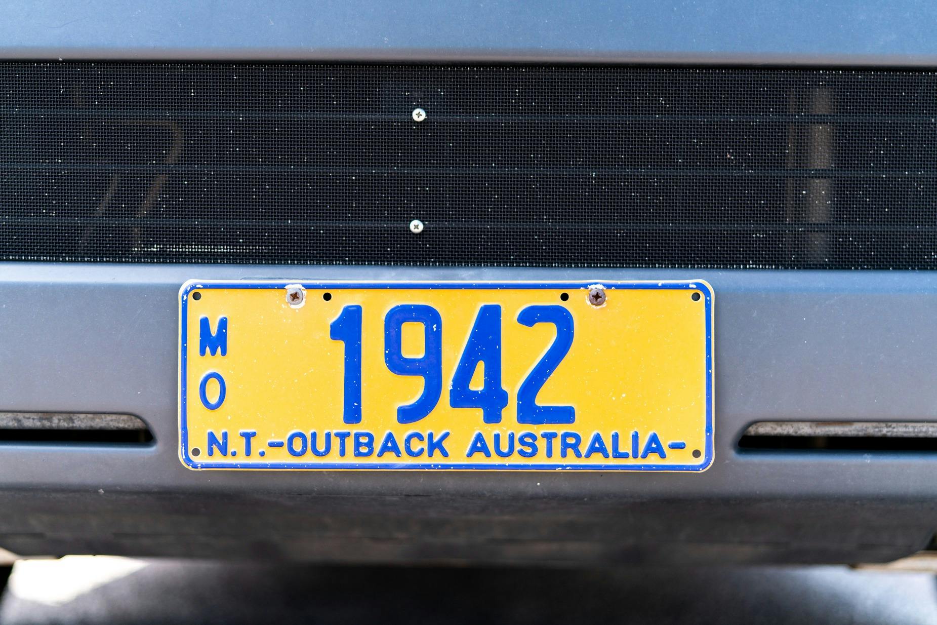 1942 number plate.