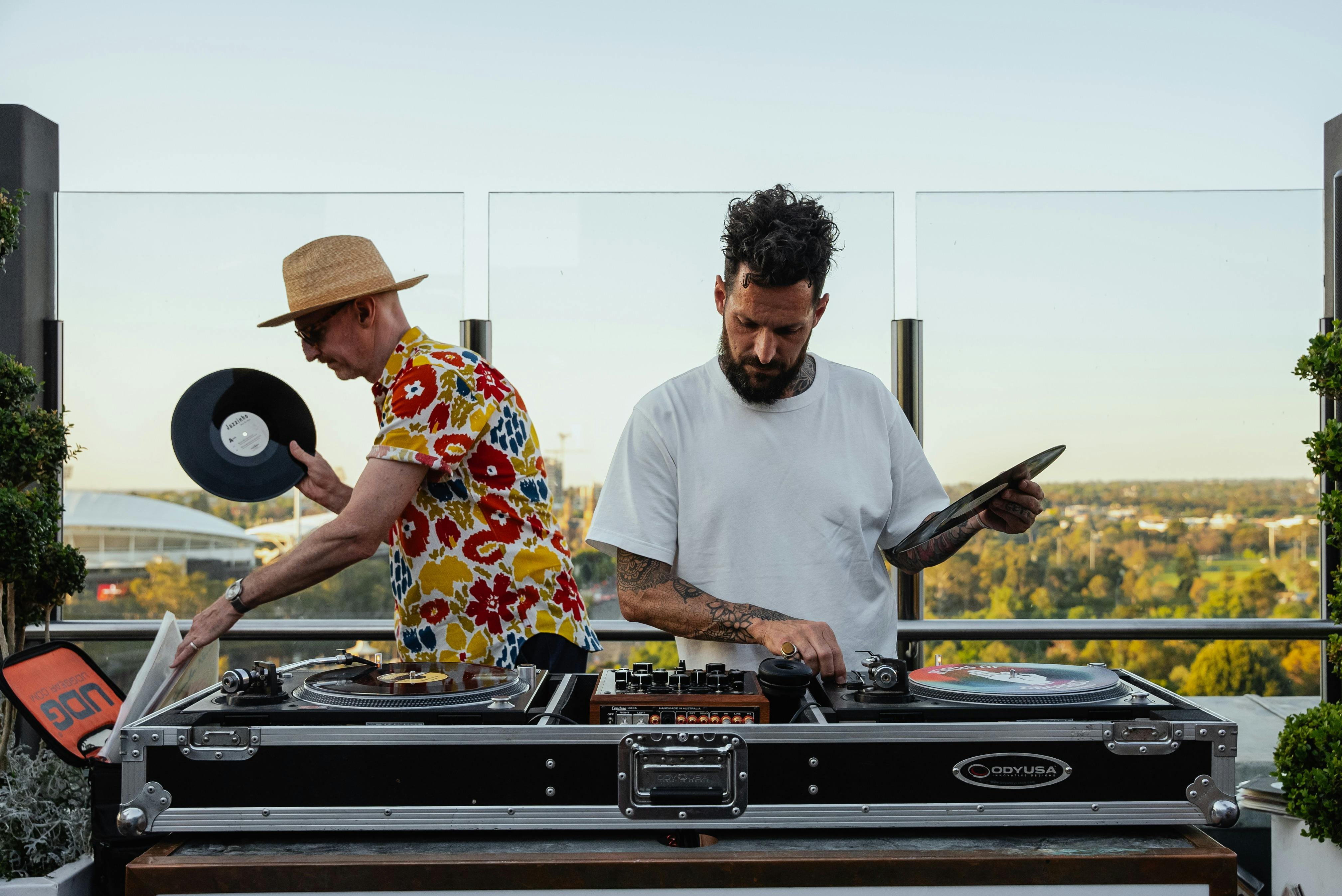 Djs all afternoon