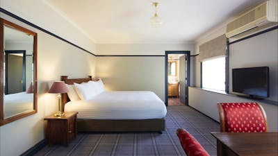 A room at the Brassey Hotel