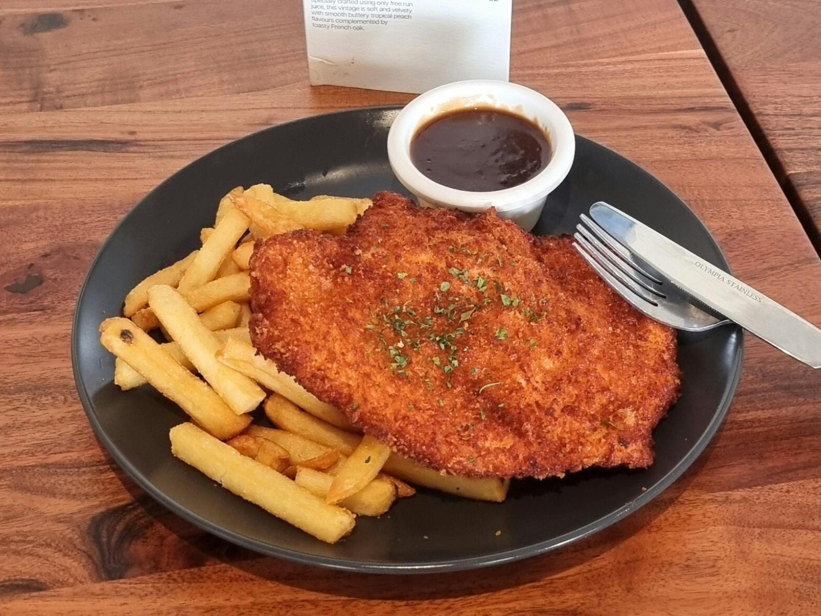 CHICKEN SCHNITZEL