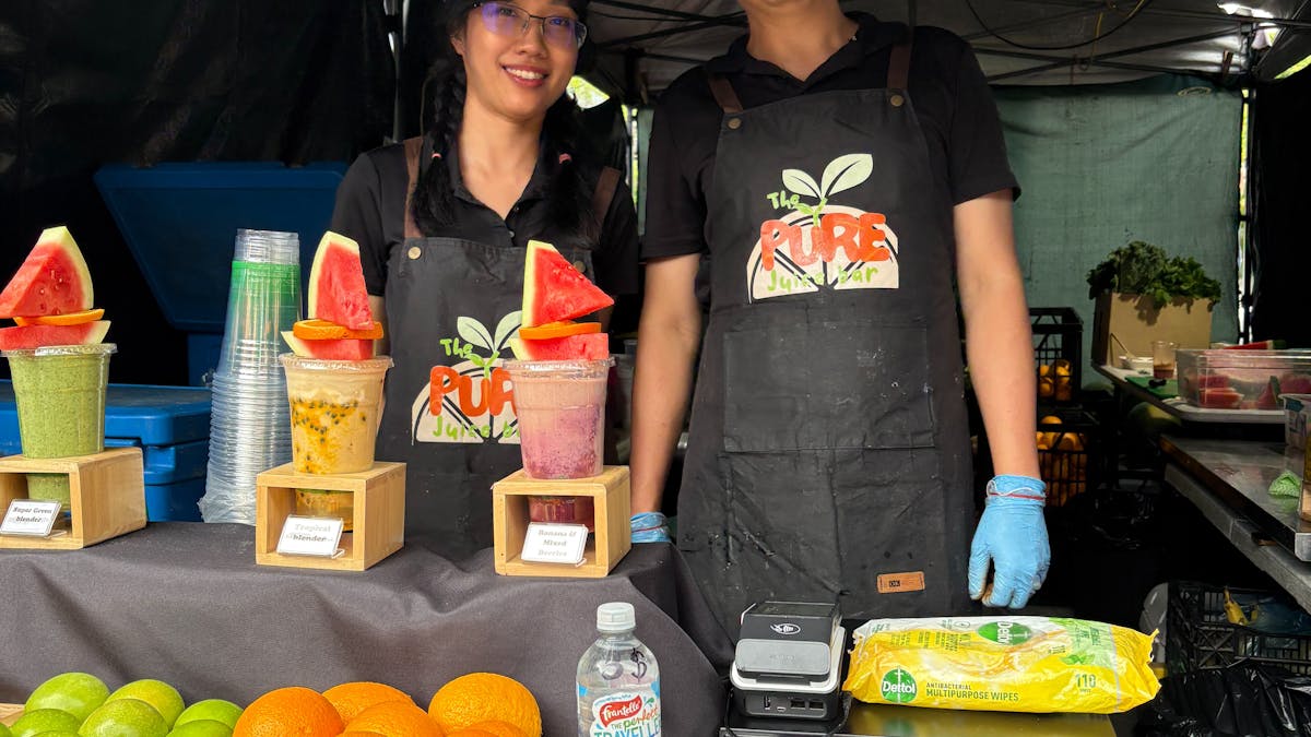 Fresh fruit at Milton Markets