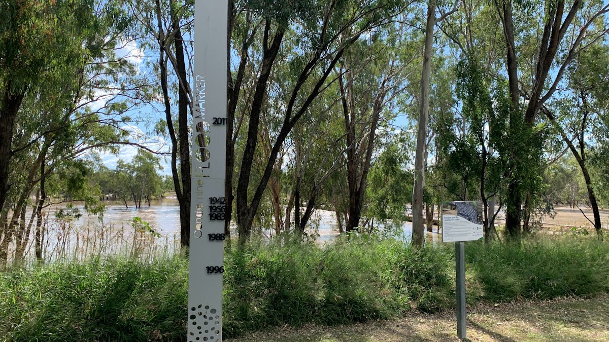 Condamine Flood Marker