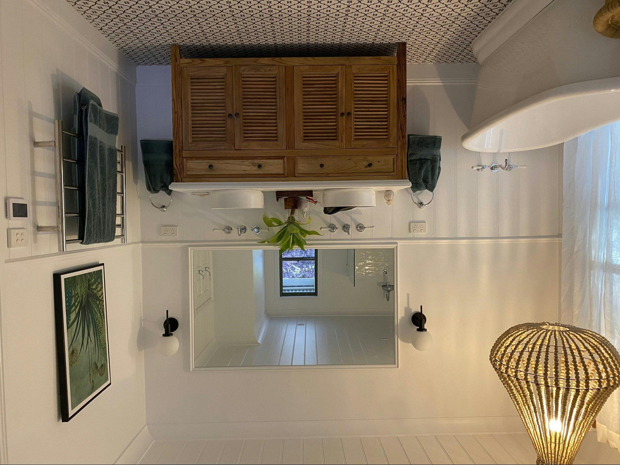 Newly renovated ensuite bathroom.