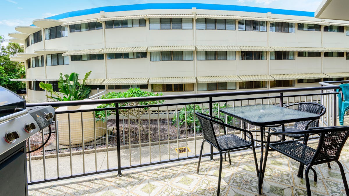 Second balcony with BBQ