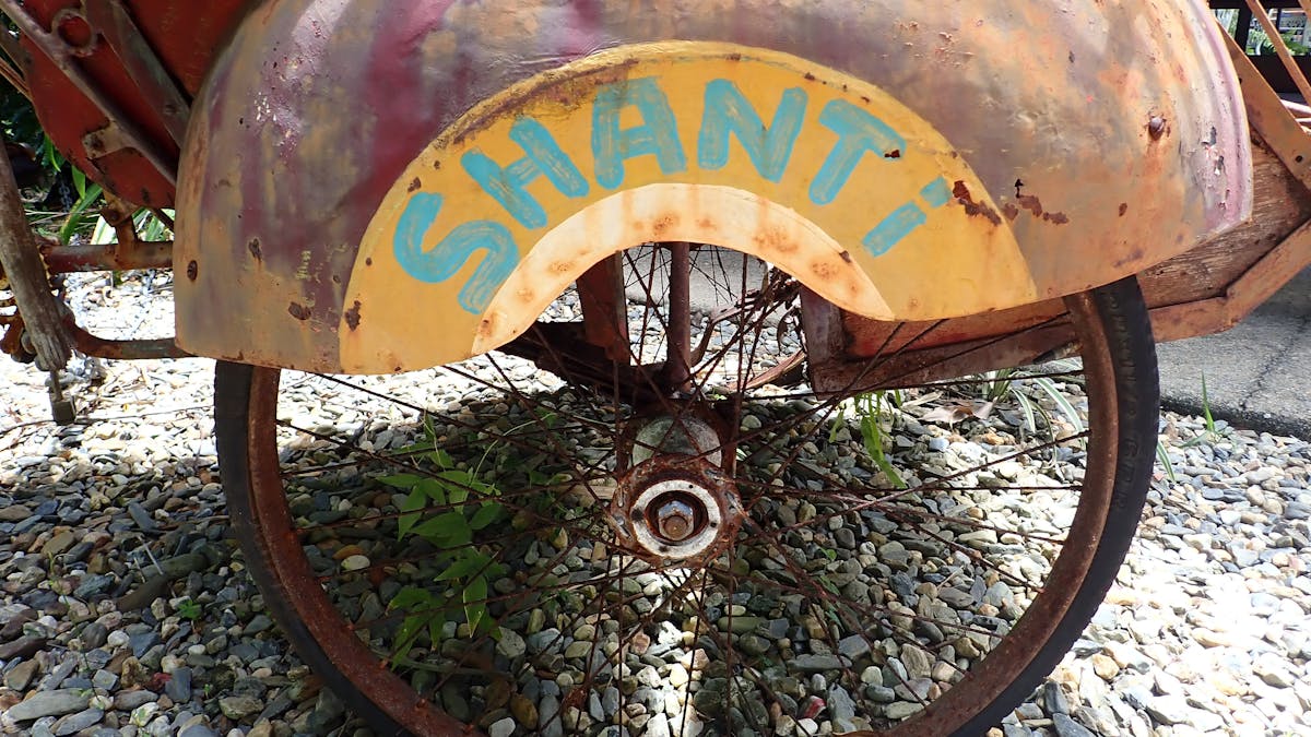 Rickshaw, Shanti Cafe, Mission Beach Qld