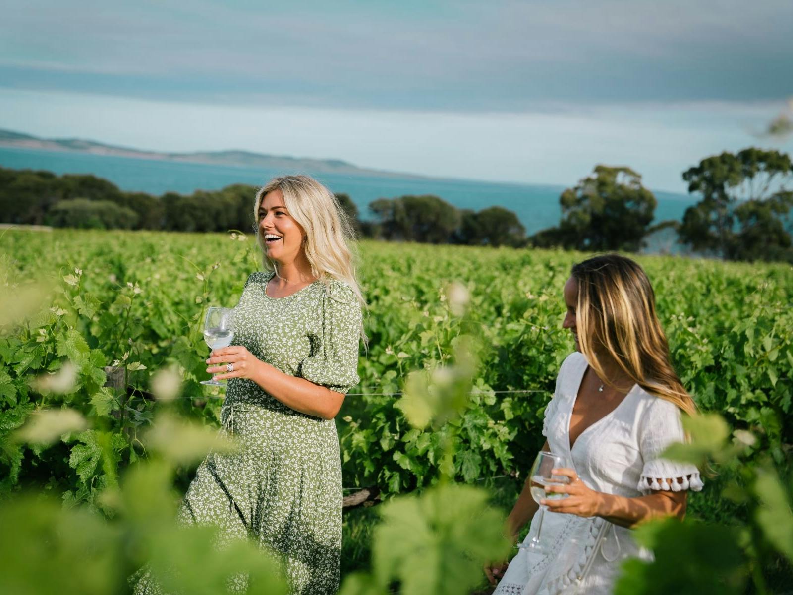 Ladies at Boston Bay Wines in Port Lincoln