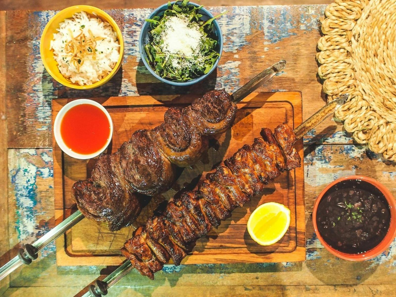 At BahBQ we have a variety of Fire-Roasted Meats.