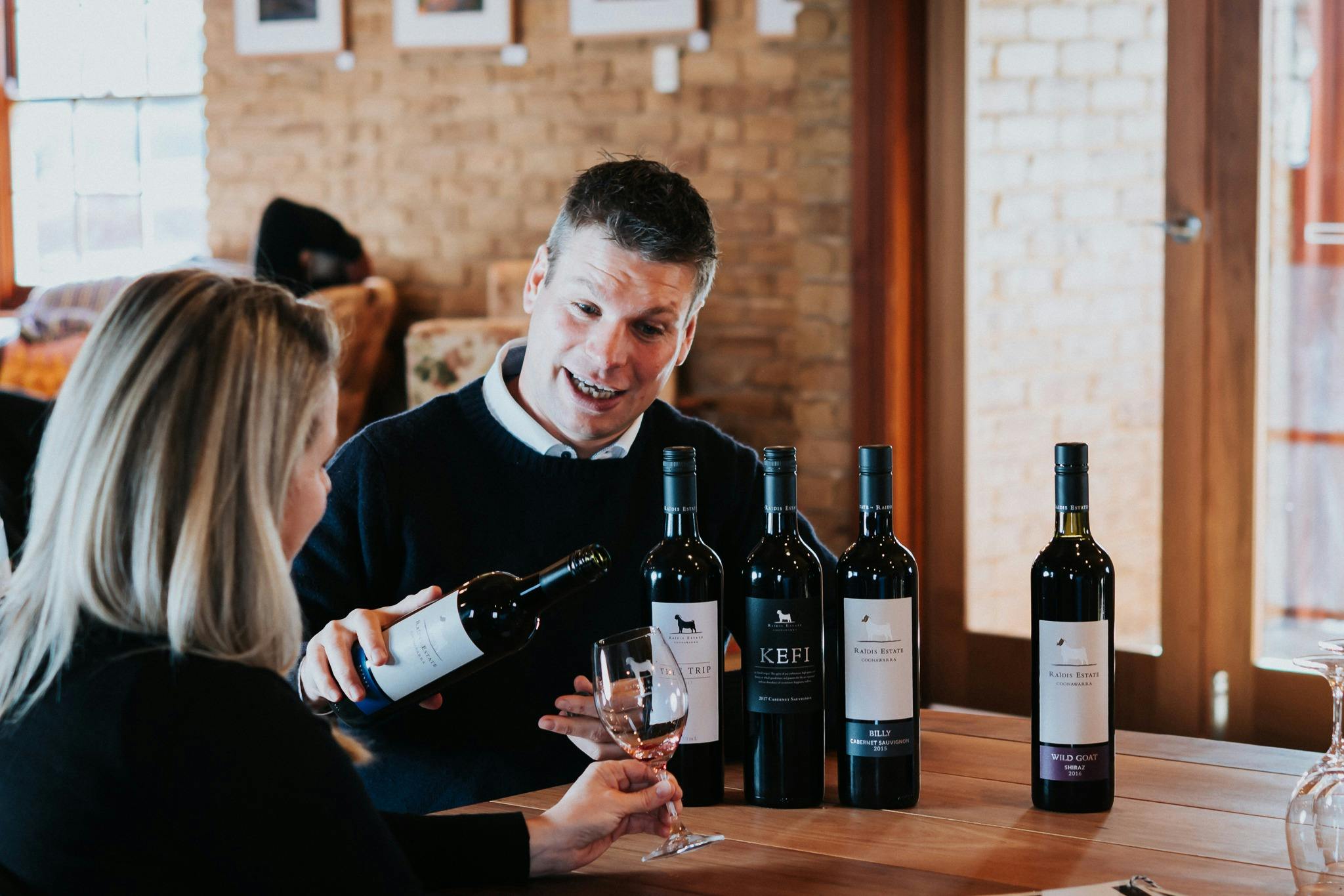 Exclusive Tasting Flight Of Raidis Estate Coonawarra Top Shelf Premium Wines