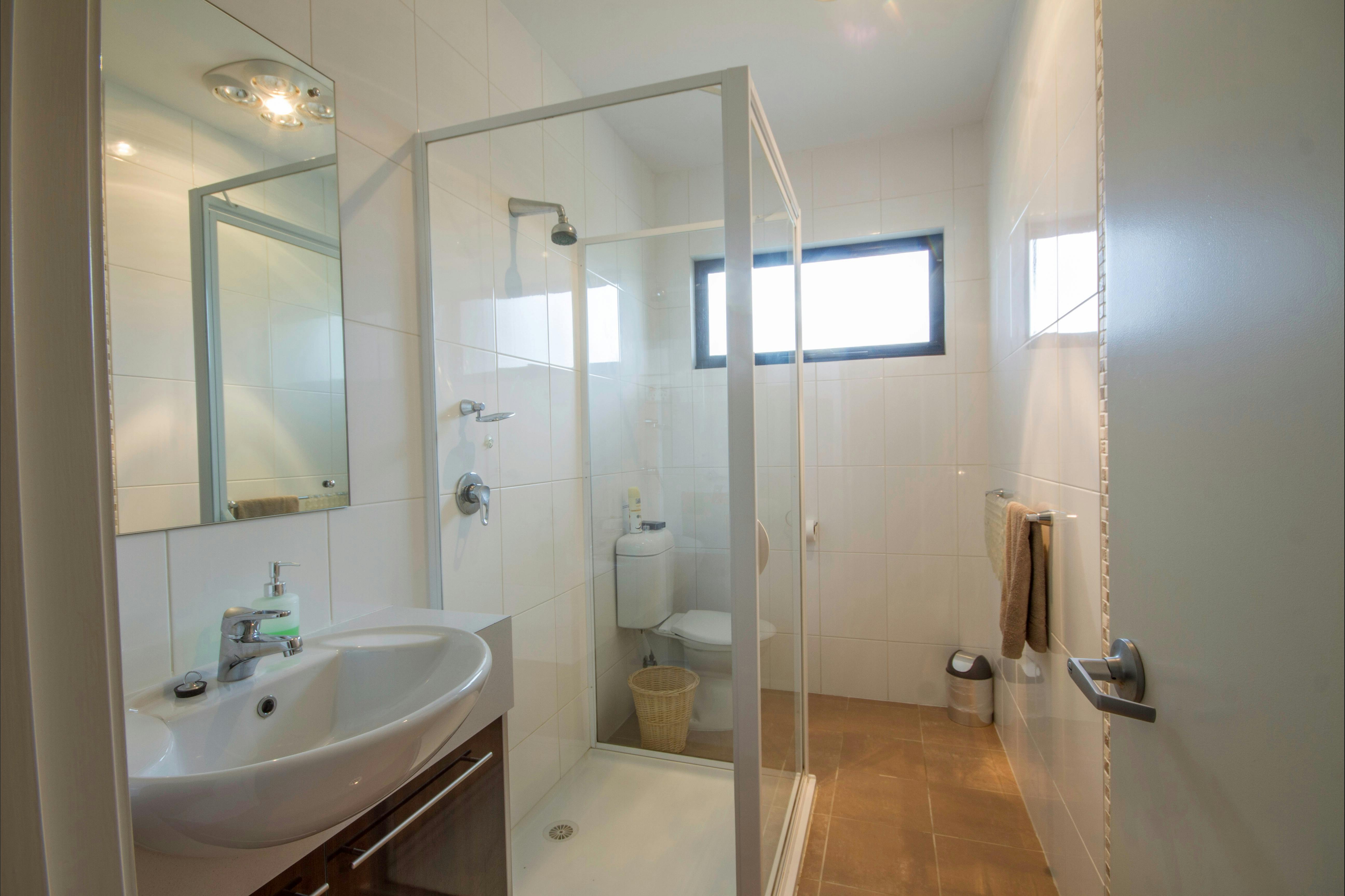 Well appointed bathrooms