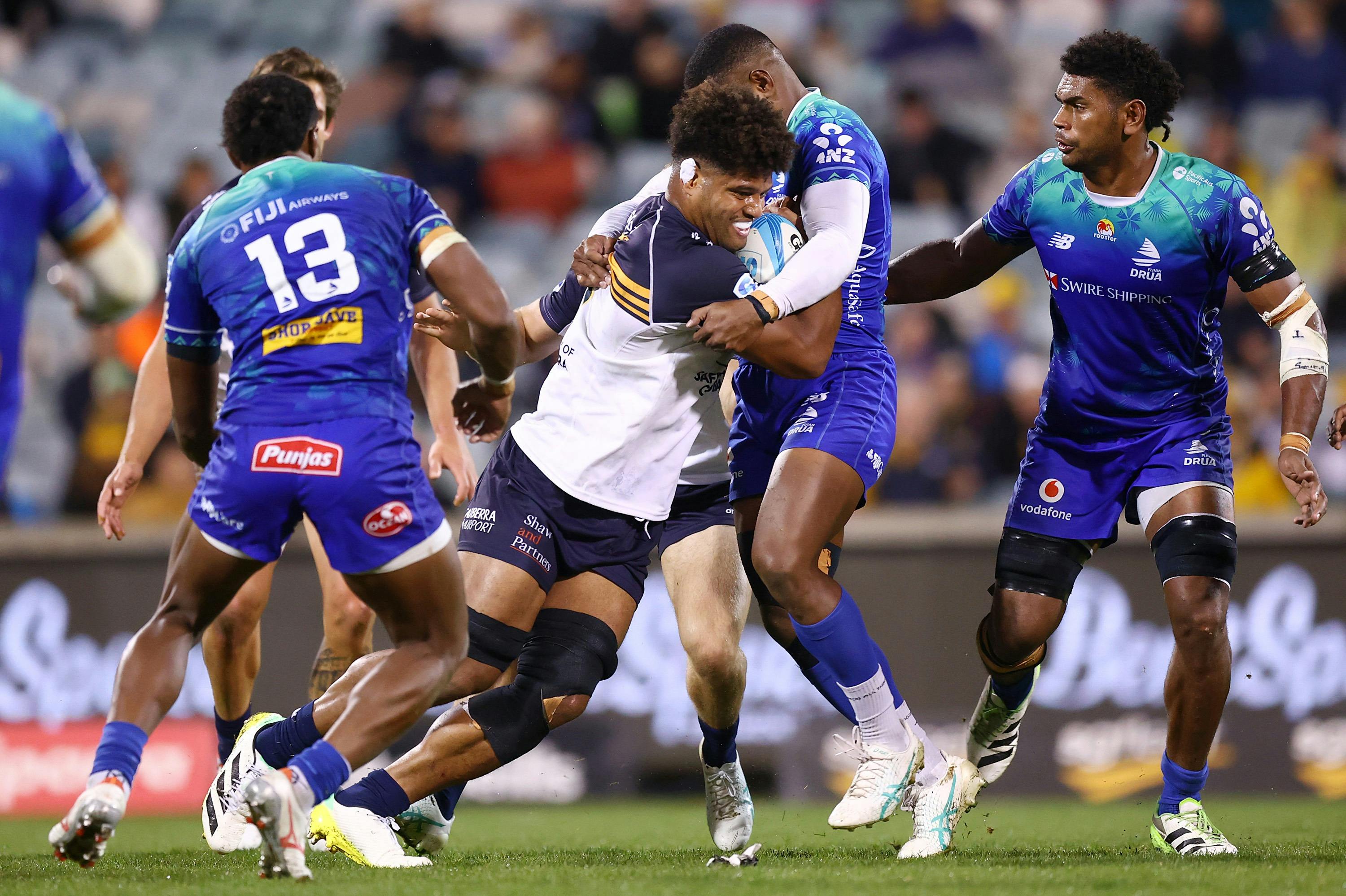 Safeguard Global ACT Brumbies vs Fijian Drua | Round 5 Super Rugby