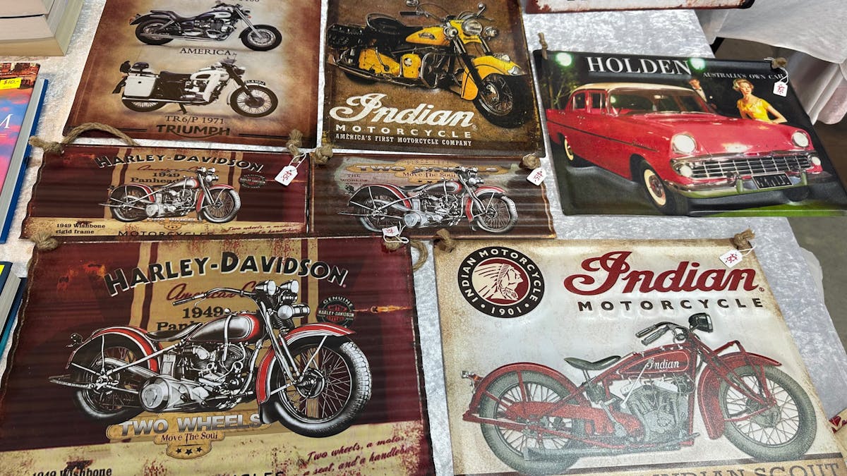Vintage signs and advertising