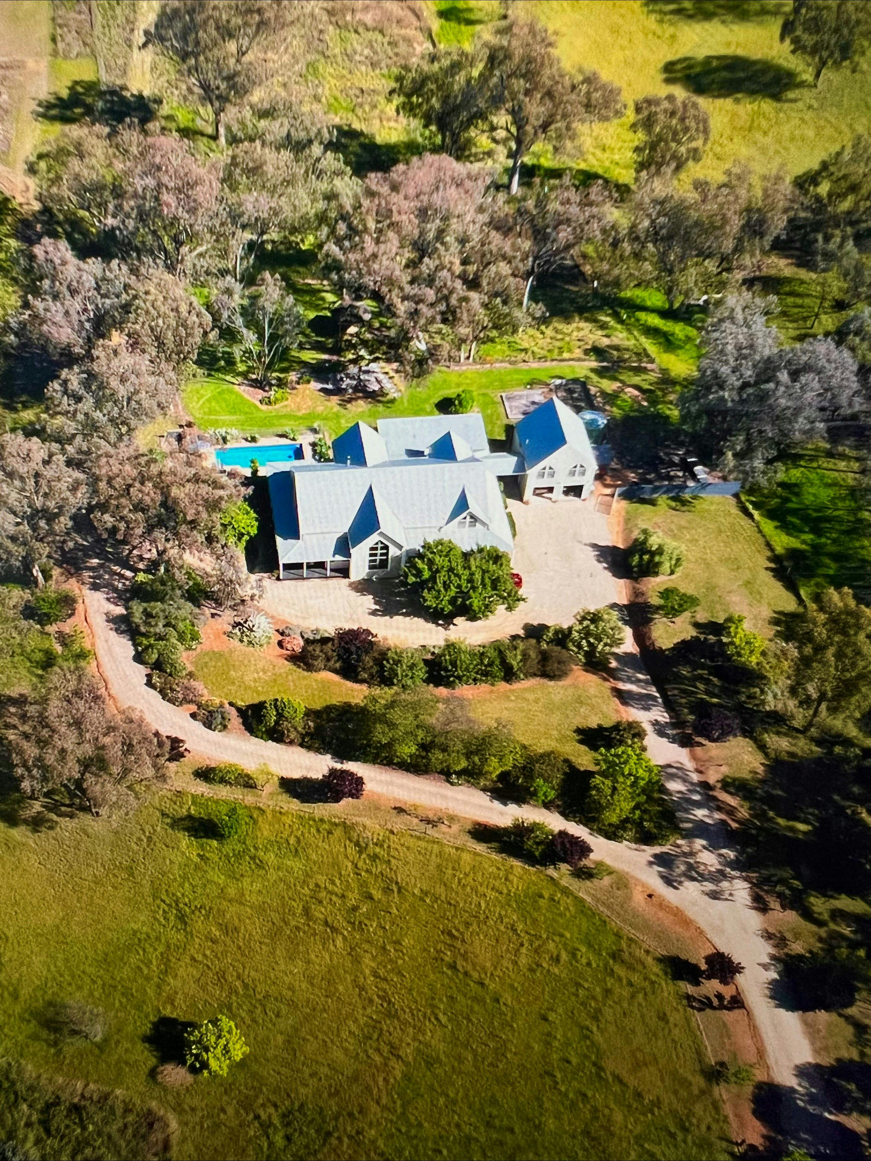 Aerial View of the property