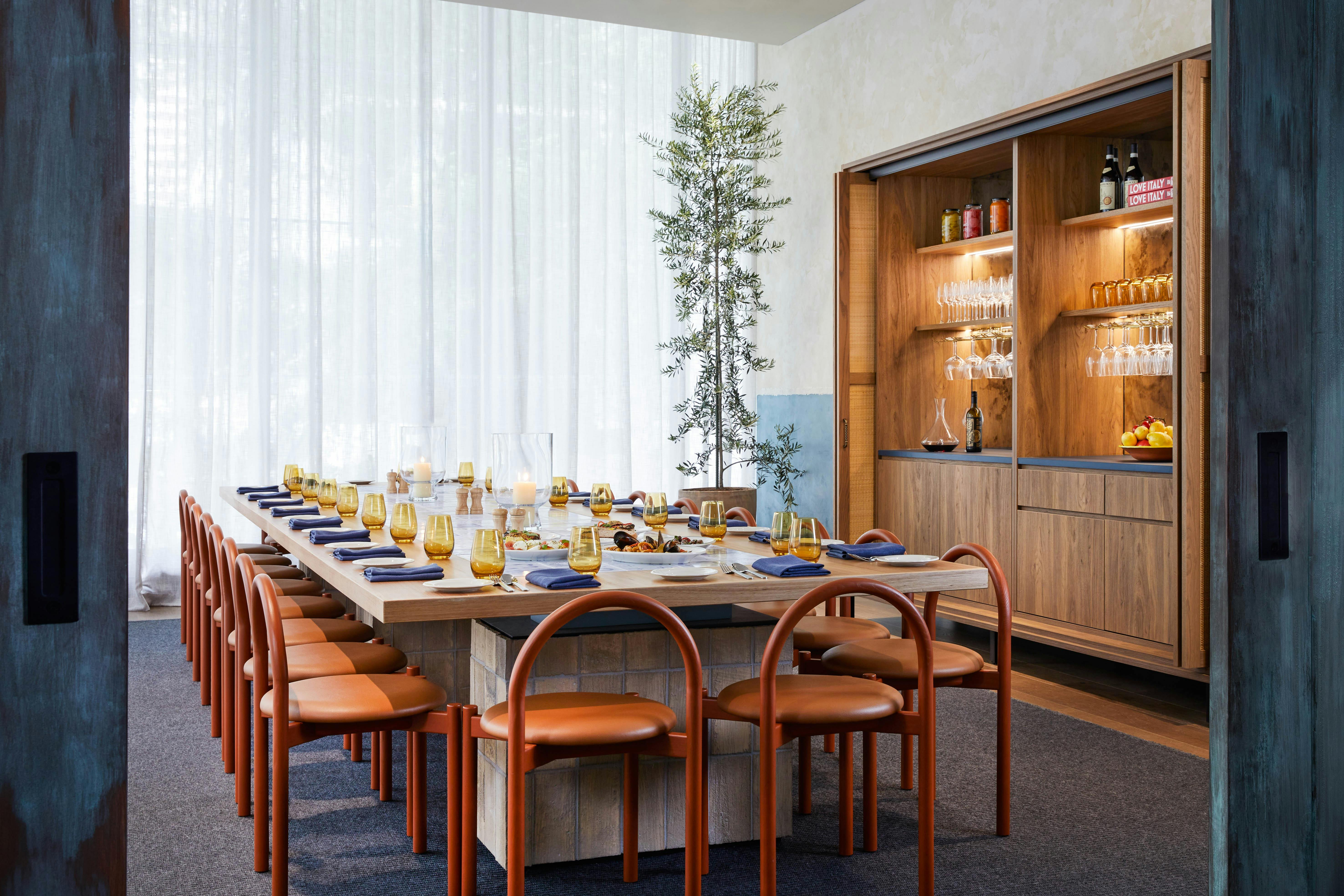 Settimo's private dining room is the perfect place for events & celebrations.
