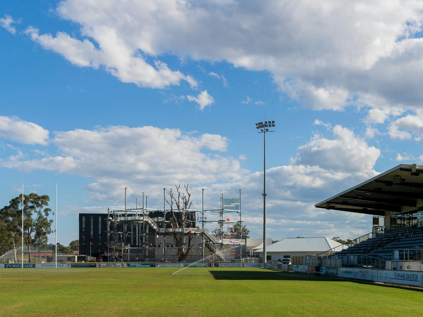 Holiday Inn next door