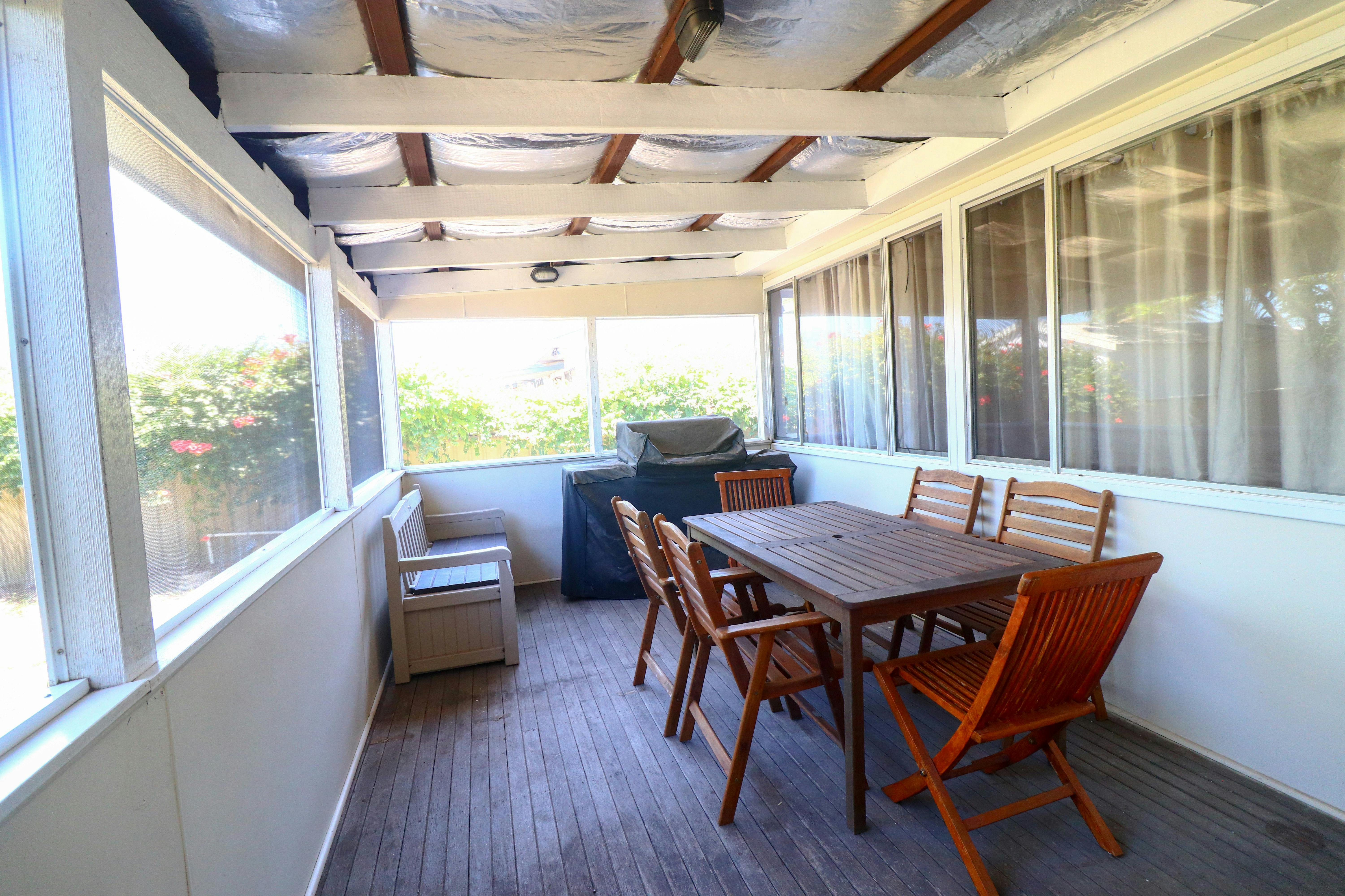 Barbecue and outdoor table