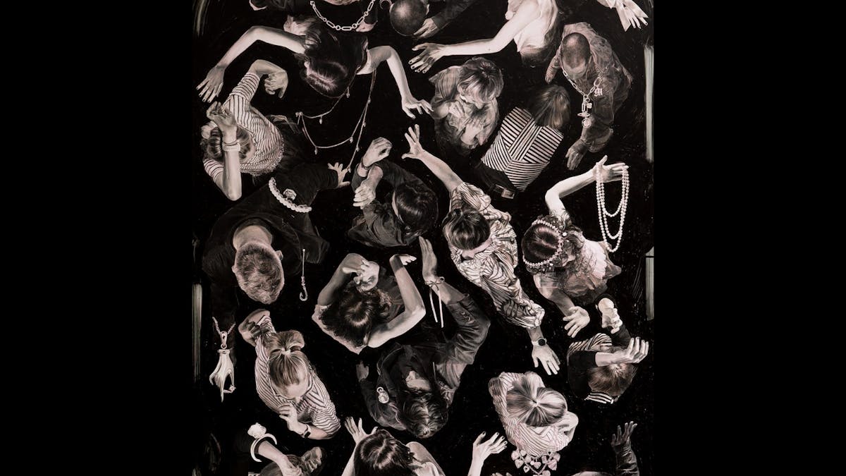 Julie Fragar, Trust, 2026. Oil on canvas, 180 x 135cm. Ipswich Art Gallery Collection