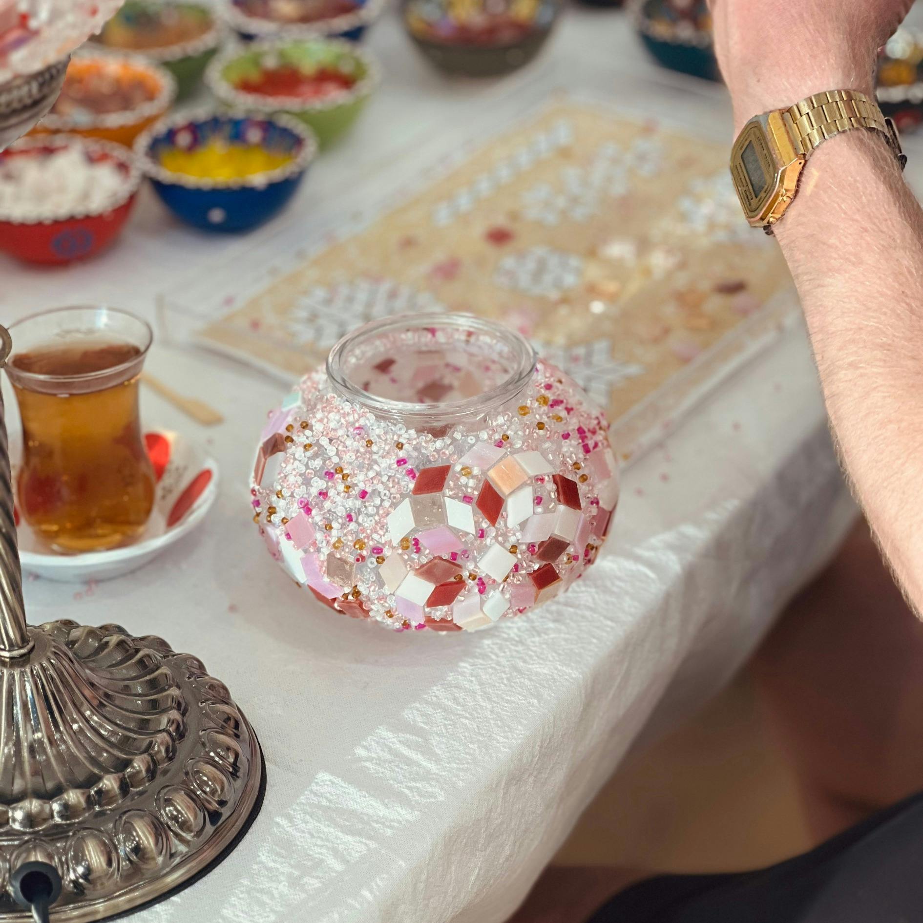 Turkish Mosaic Lamp Class Sydney