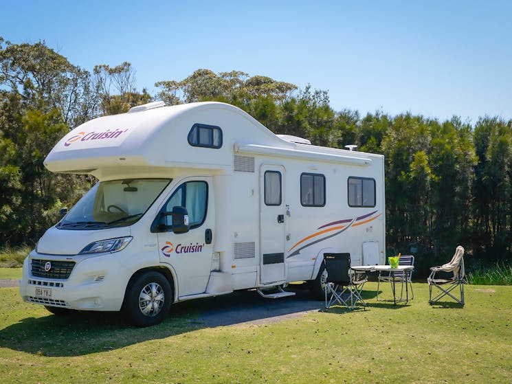 Beachside Powered Camping