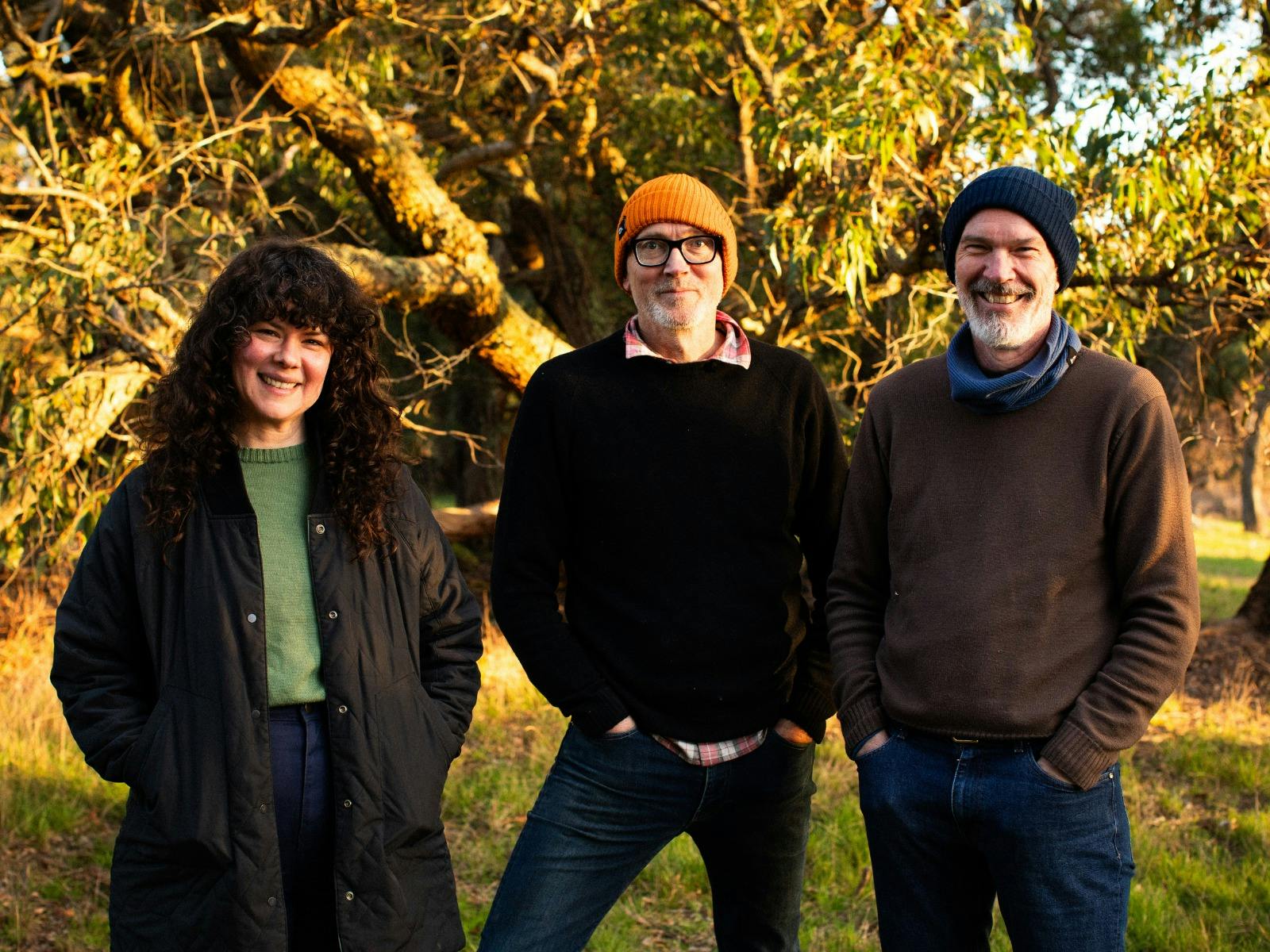 Brood Winter Solstice 2026 - CoFounders, Kirri-Mae, Dave and Nigel all wearing Brood