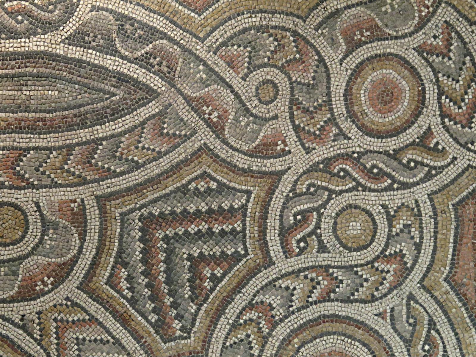 mosaic floor panel