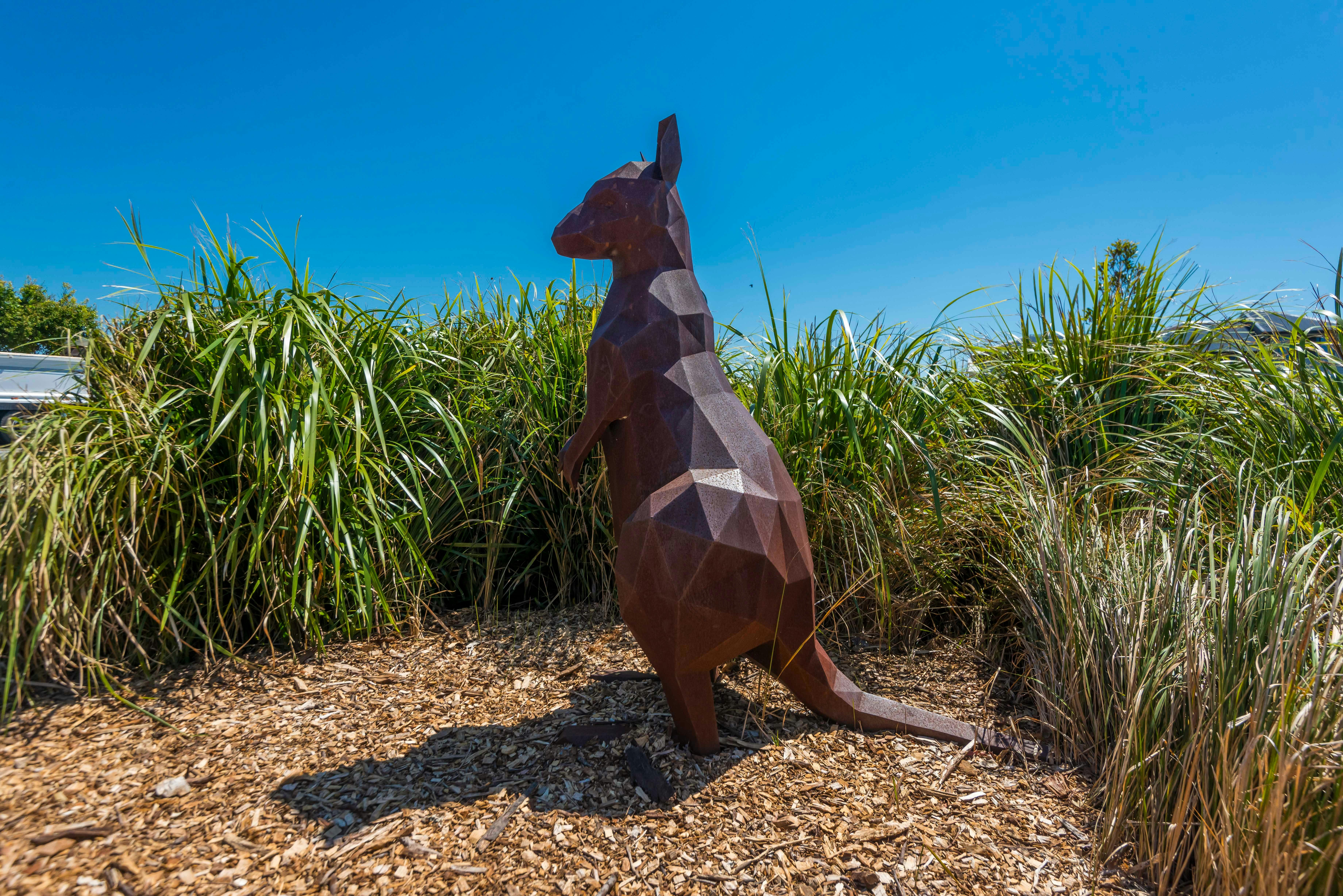 wallaby sculpture